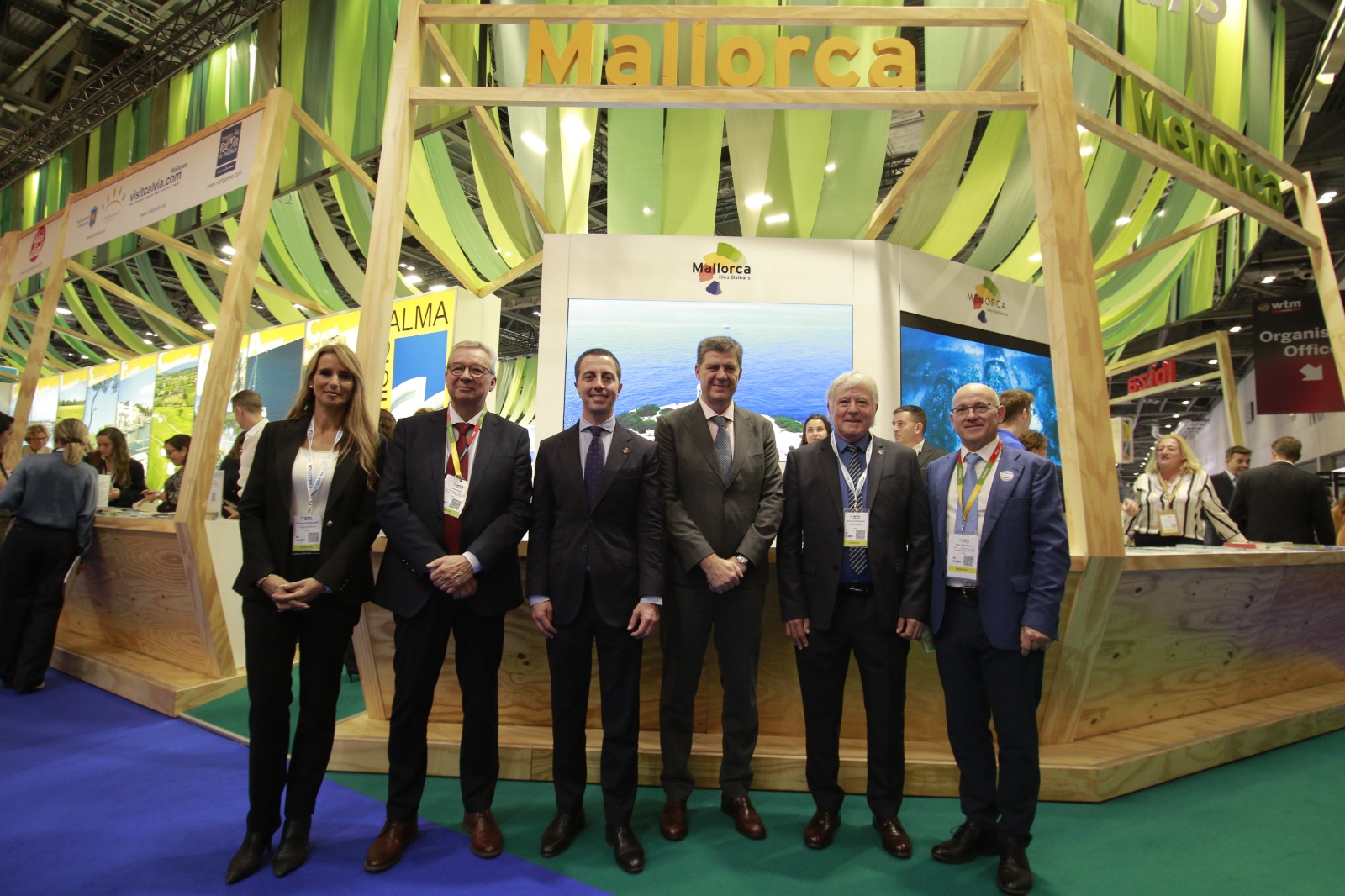 Delegació del Consell de Mallorca a la World Travel Market.