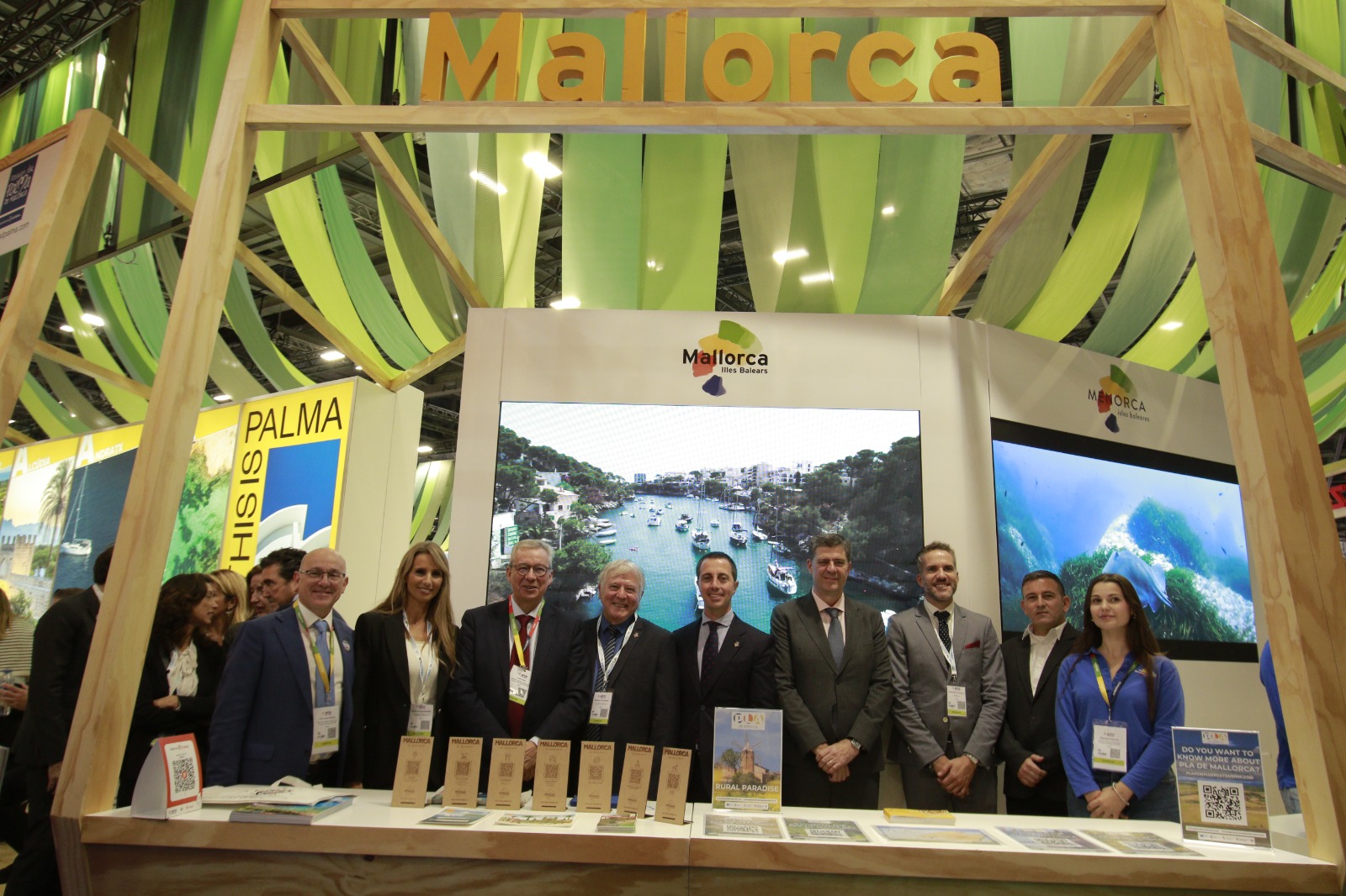 Delegació del Consell de Mallorca a la World Travel Market.