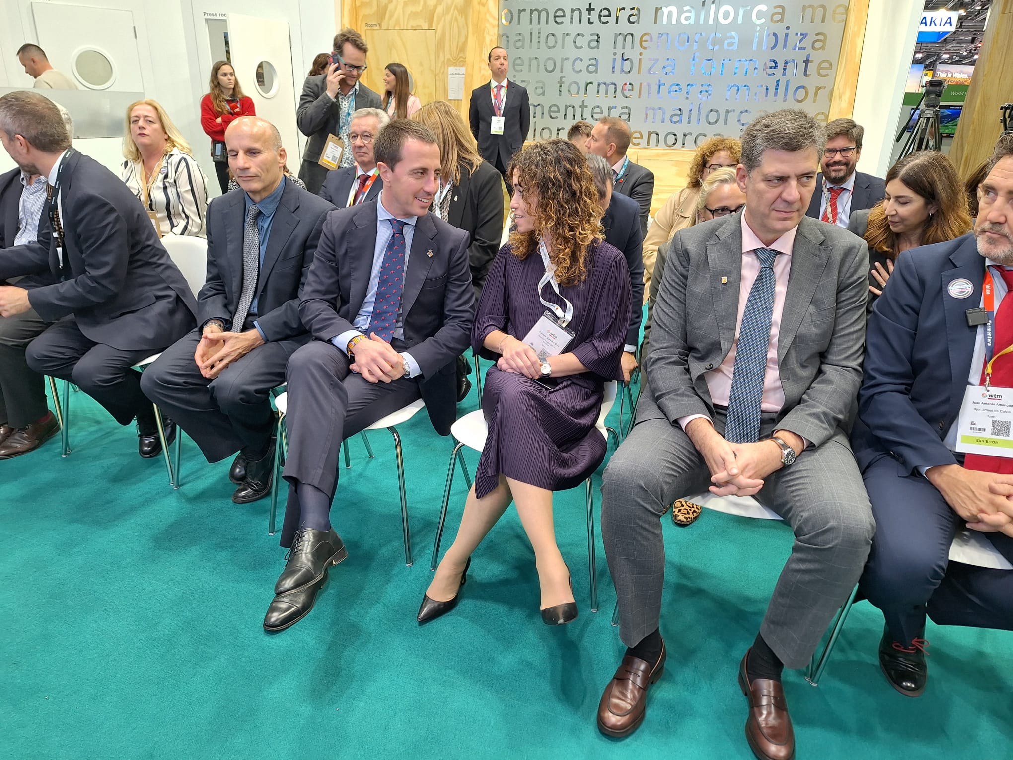 Delegació del Consell de Mallorca a la World Travel Market.