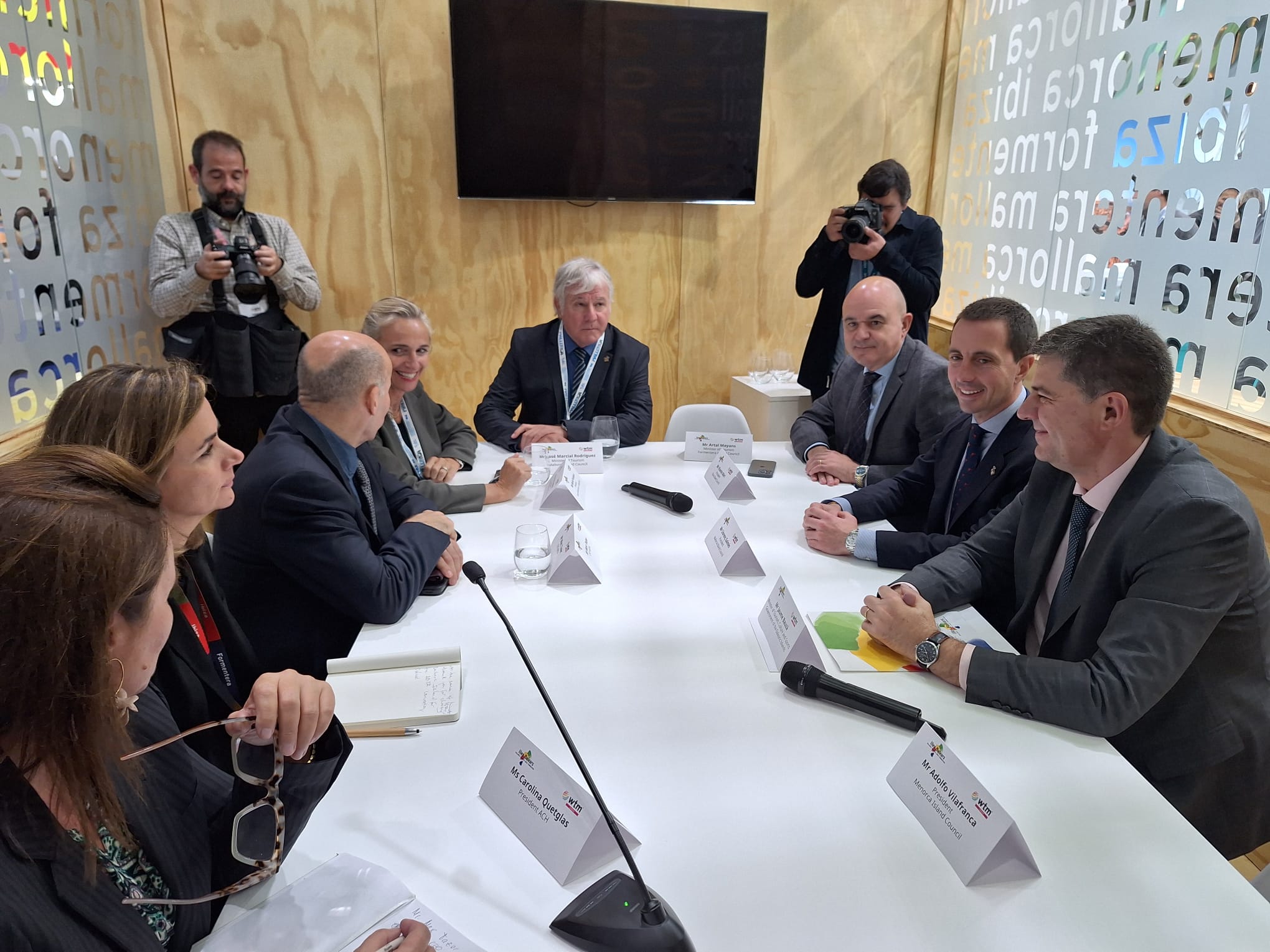 Delegació del Consell de Mallorca a la World Travel Market.