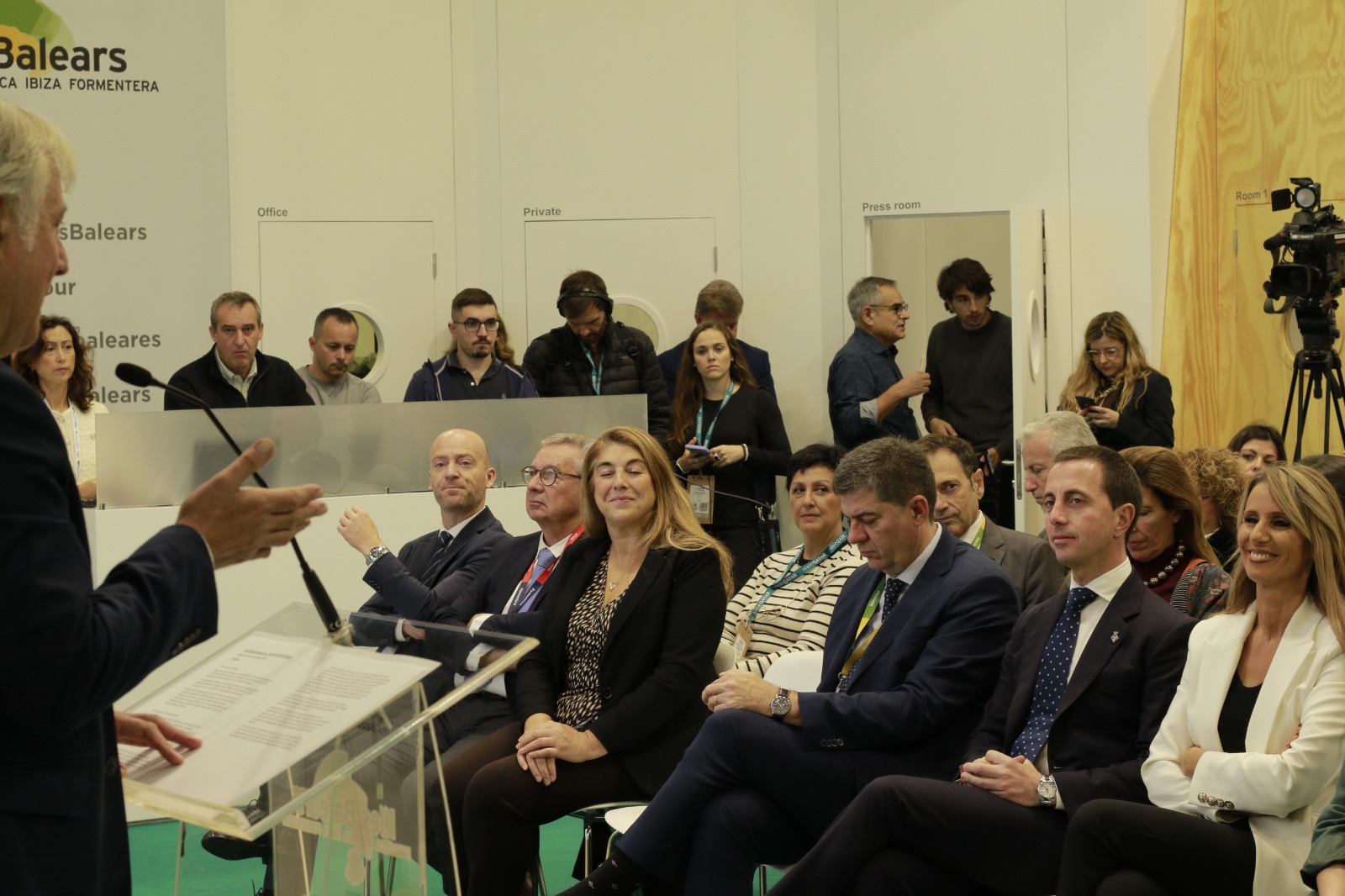 La delegación del Consell de Mallorca en la World Travel Market de Londres.