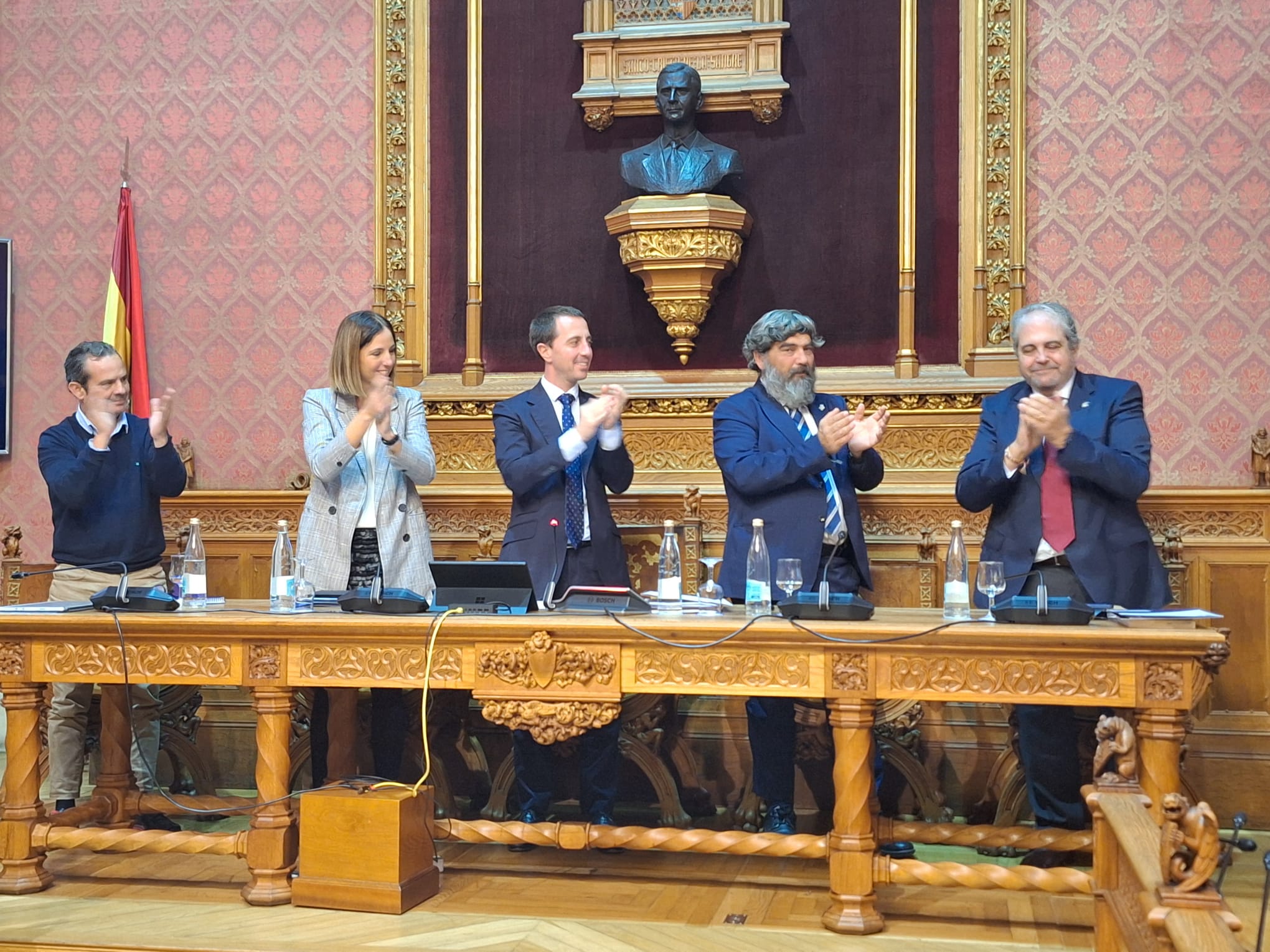 Pleno extraordinario para la aprobación inicial del presupuesto general del Consell de Mallorca.