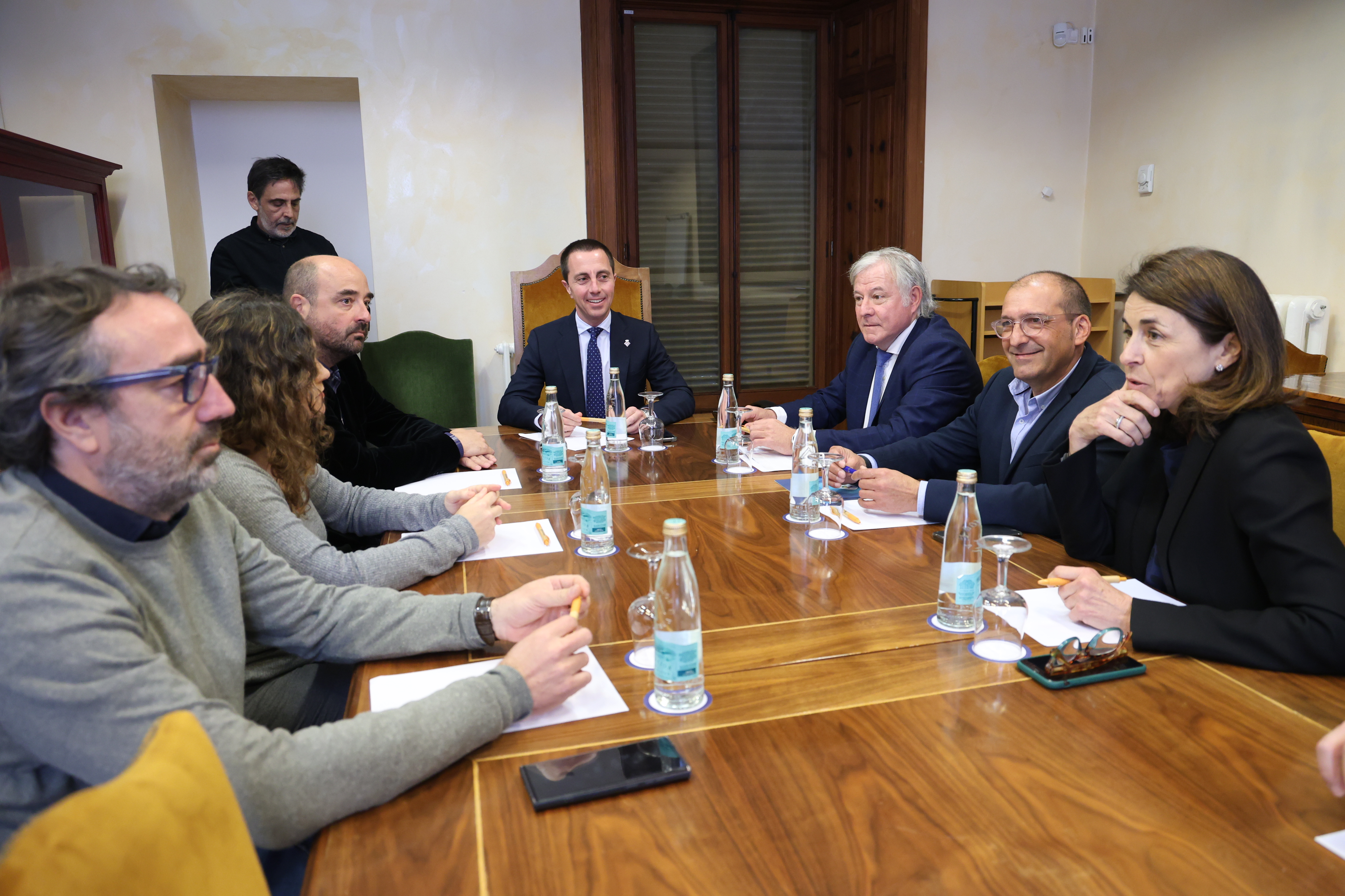 Imatge de la reunió.