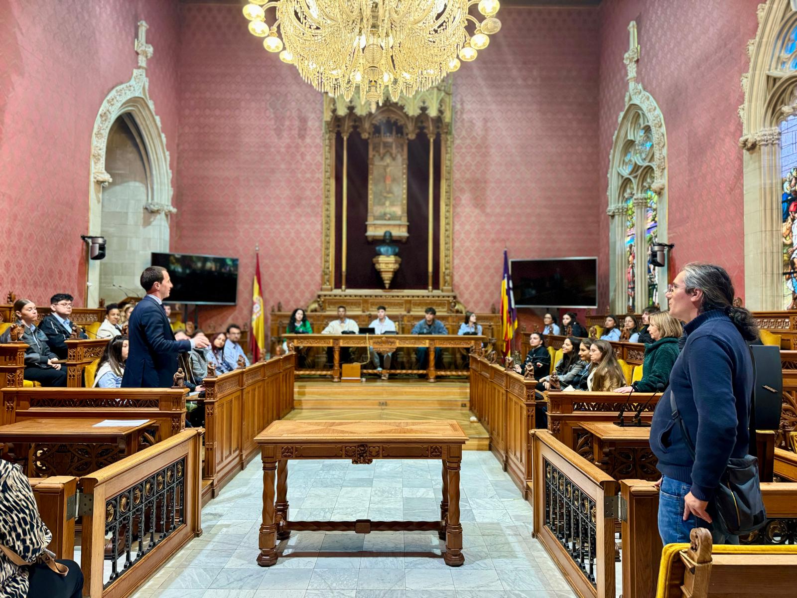 Visites al Palau del Consell durant l'any 2024.
