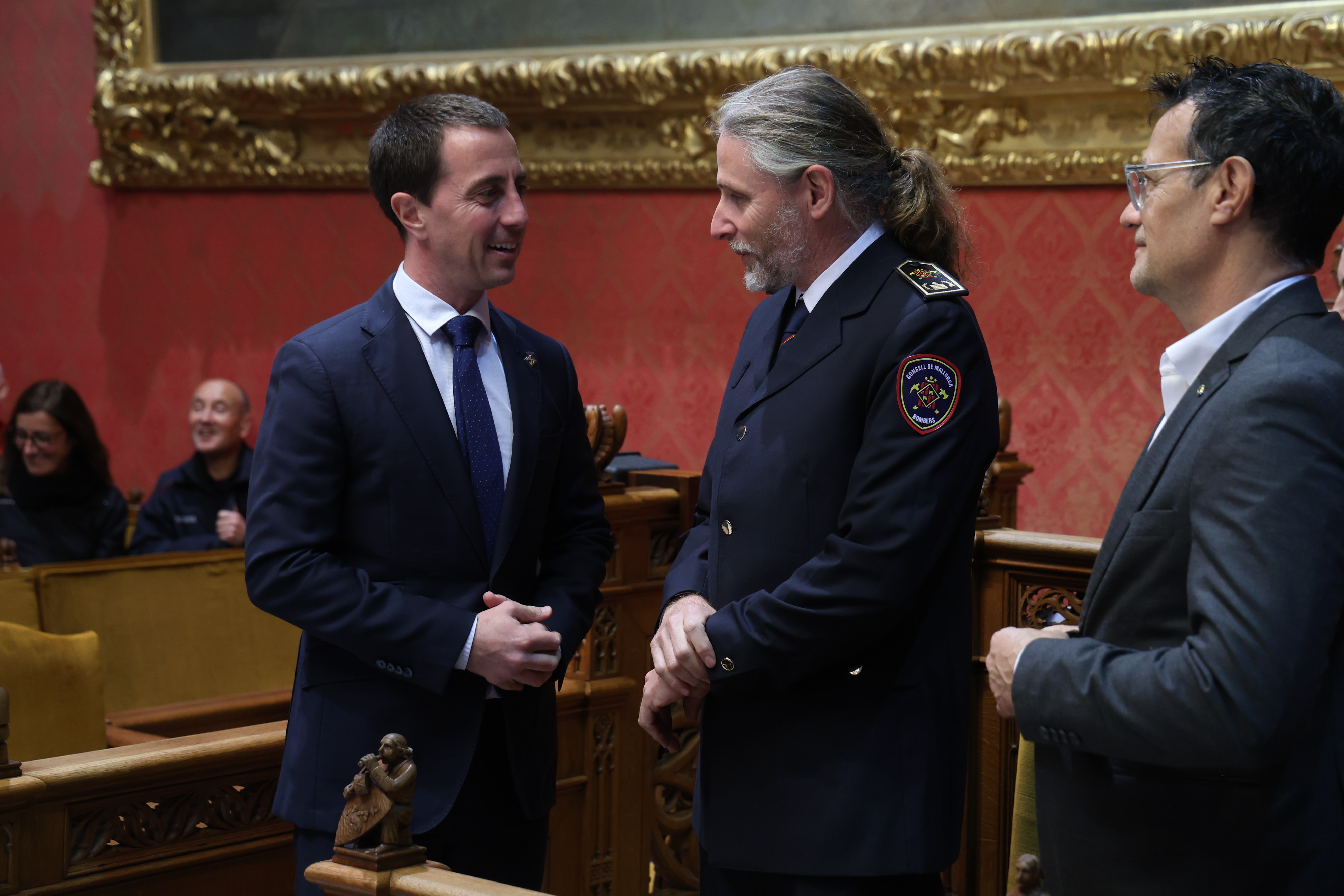 Presentación de Xisco Bonnín como nuevo oficial jefe del Servicio de Bomberos de Mallorca.