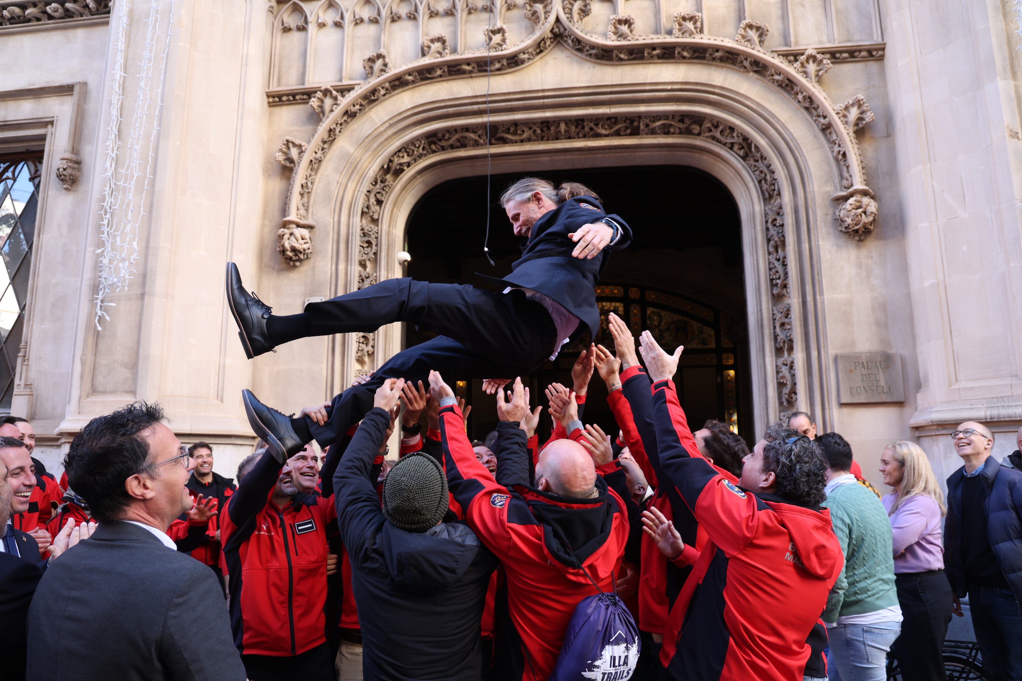 Presentación de Xisco Bonnín como nuevo oficial jefe del Servicio de Bomberos de Mallorca.