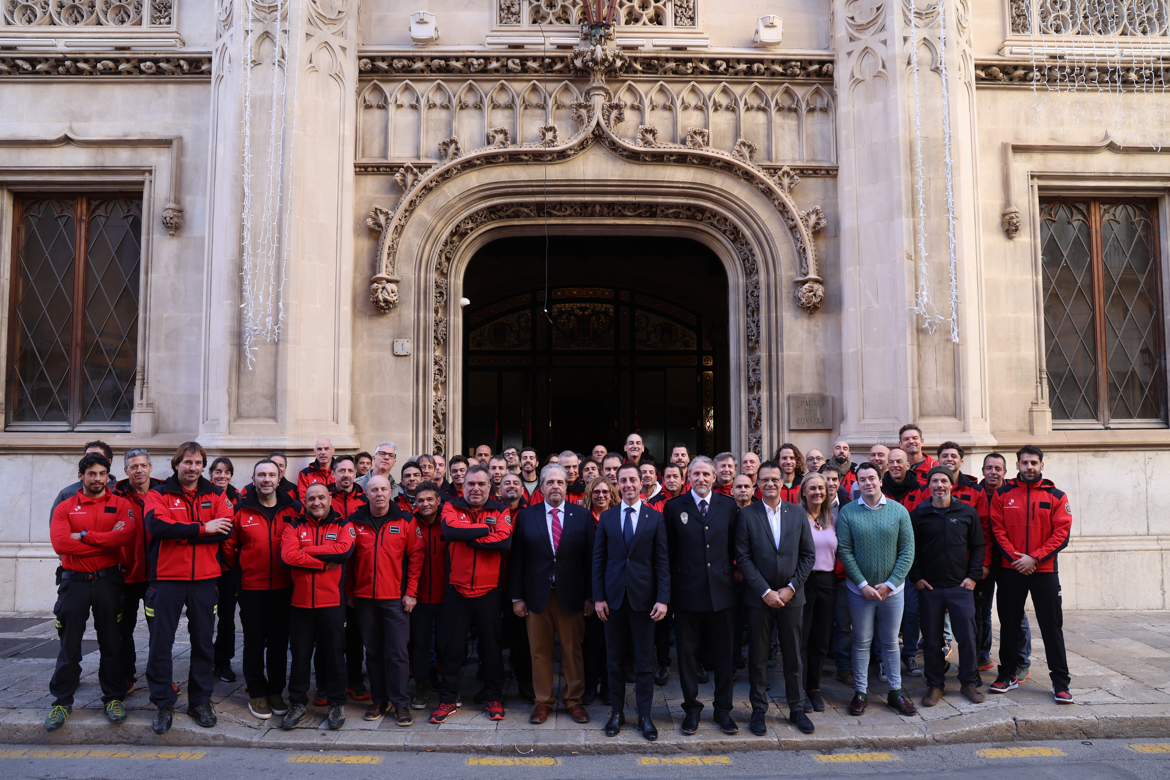 Presentación de Xisco Bonnín como nuevo oficial jefe del Servicio de Bomberos de Mallorca.
