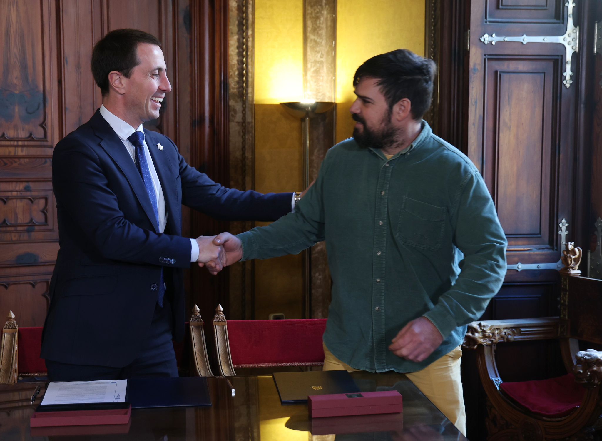 Signatura del conveni entre el Consell de Mallorca i les mancomunitats per a la subvenció d'actuacions d'inversió.