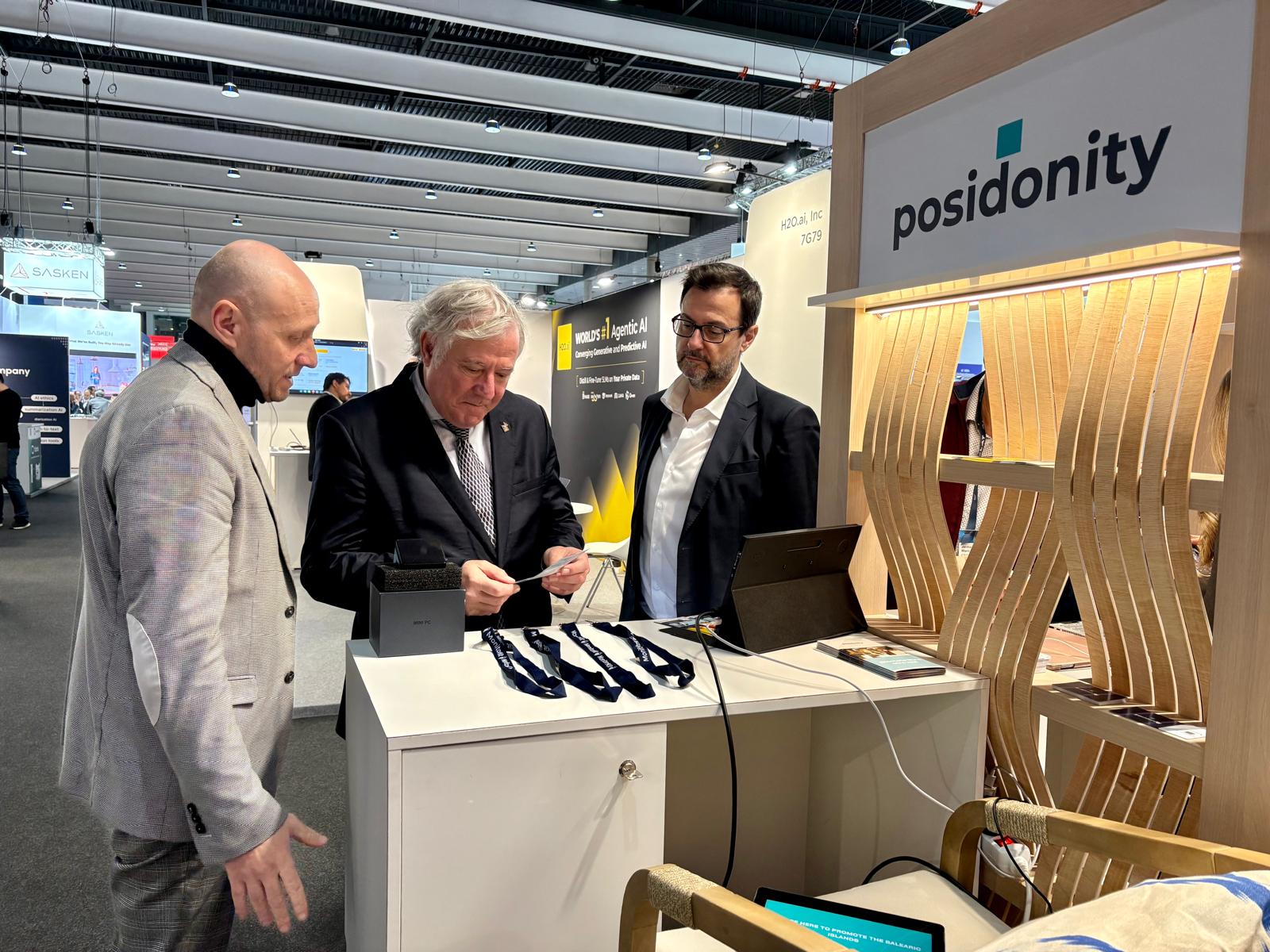 Delegació del Consell de Mallorca al Barcelona Mobile World Congress.
