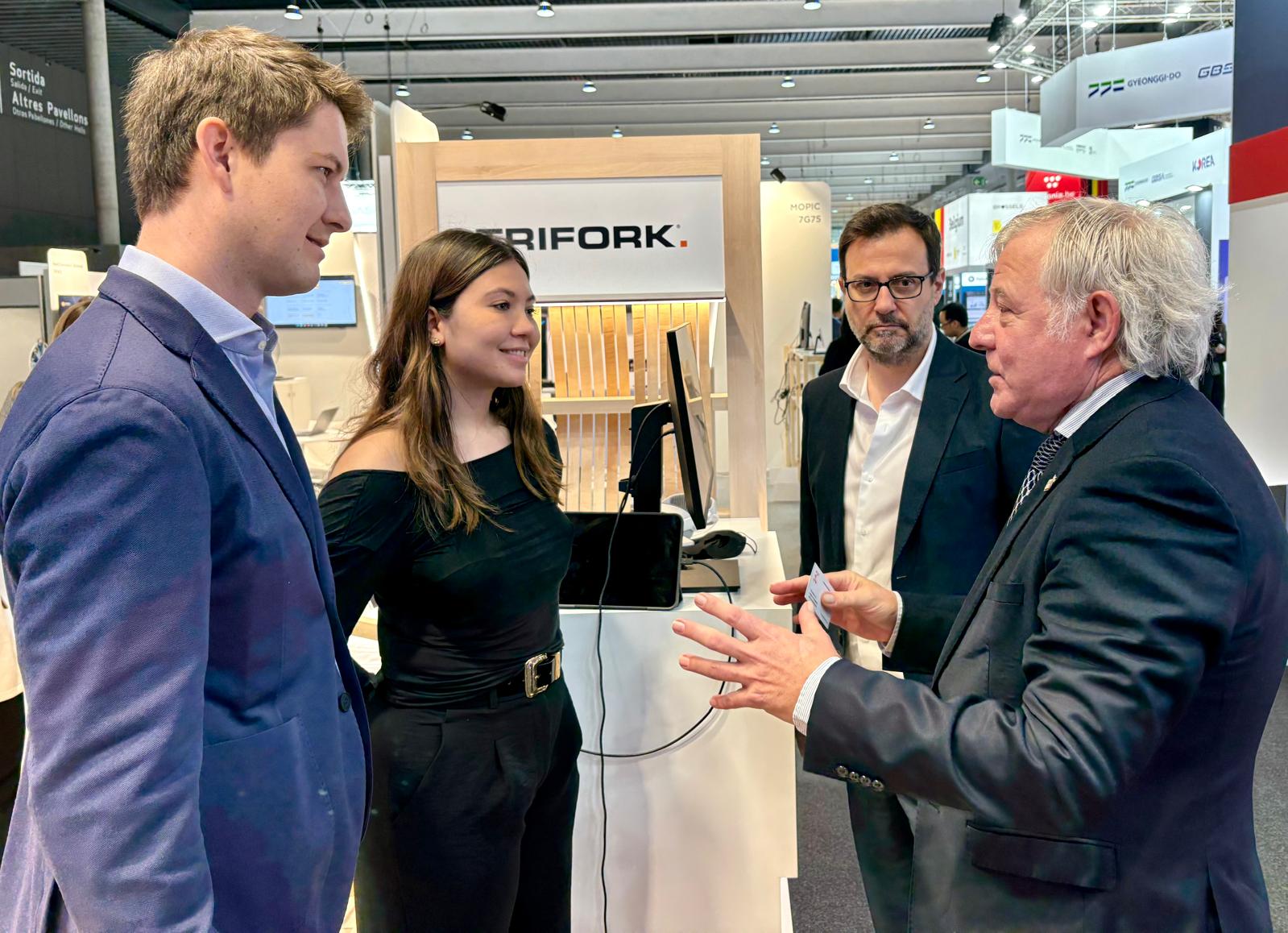 Delegació del Consell de Mallorca al Barcelona Mobile World Congress.
