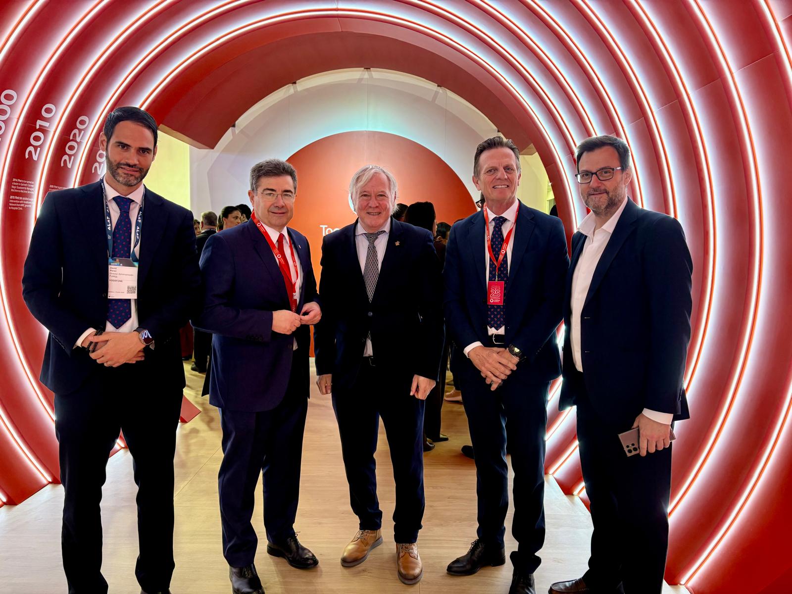 Delegació del Consell de Mallorca al Barcelona Mobile World Congress.