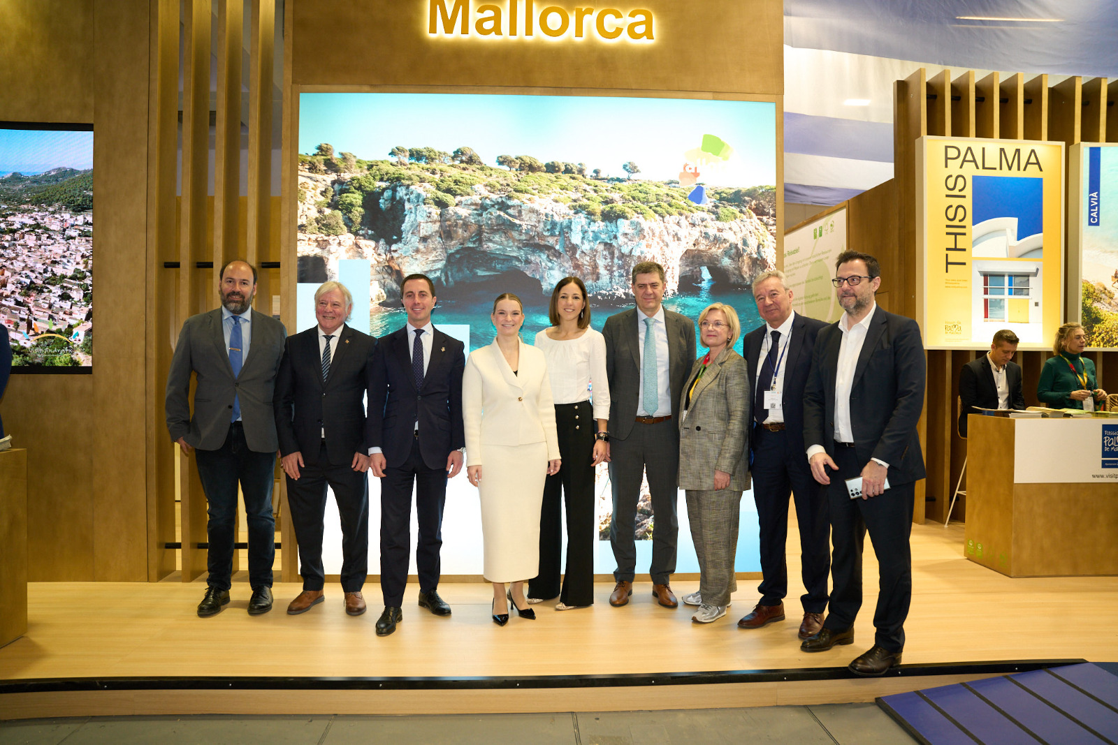 Delegació del Consell de Mallorca a la ITB de Berlín.
