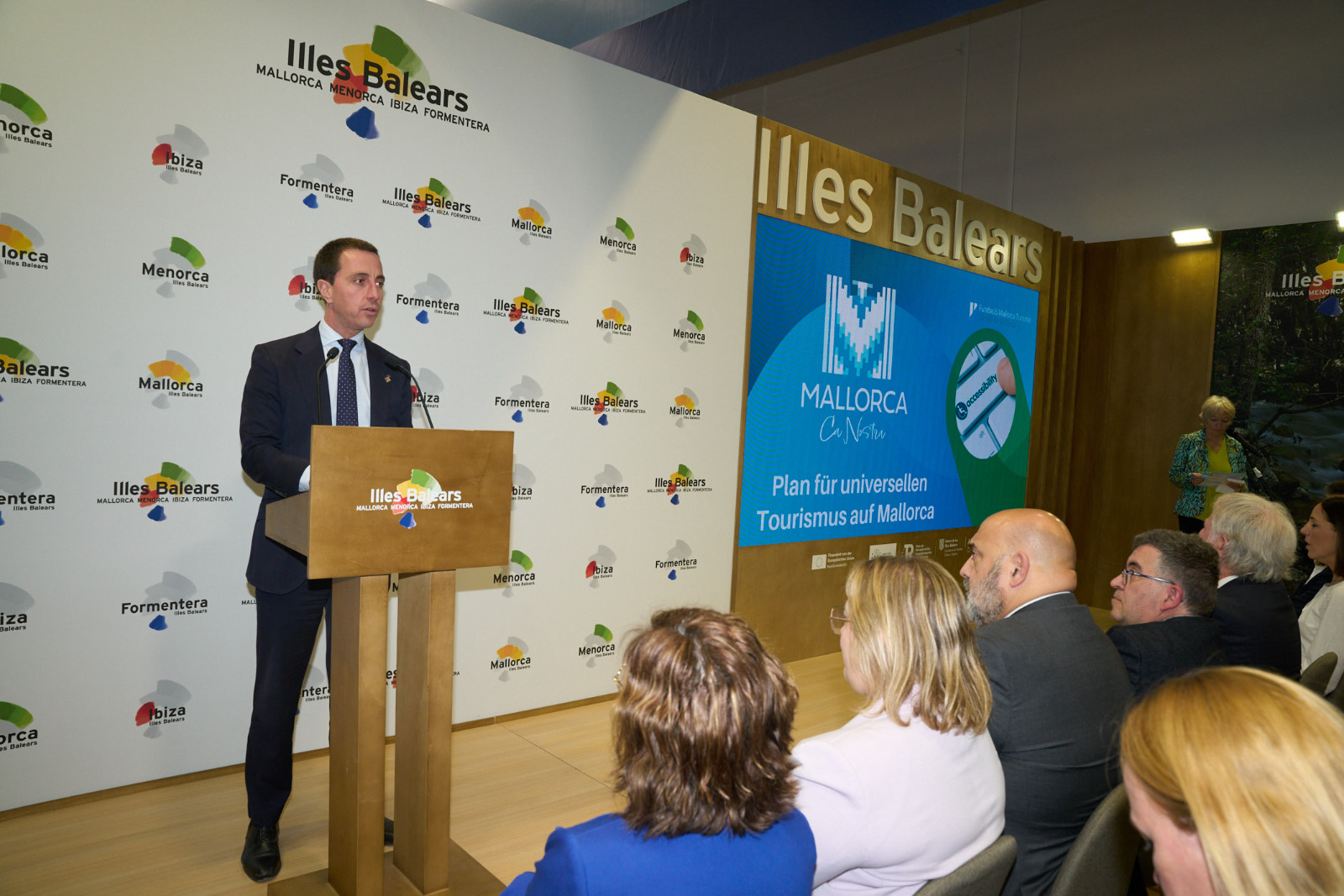 Delegació del Consell de Mallorca a la ITB de Berlín.