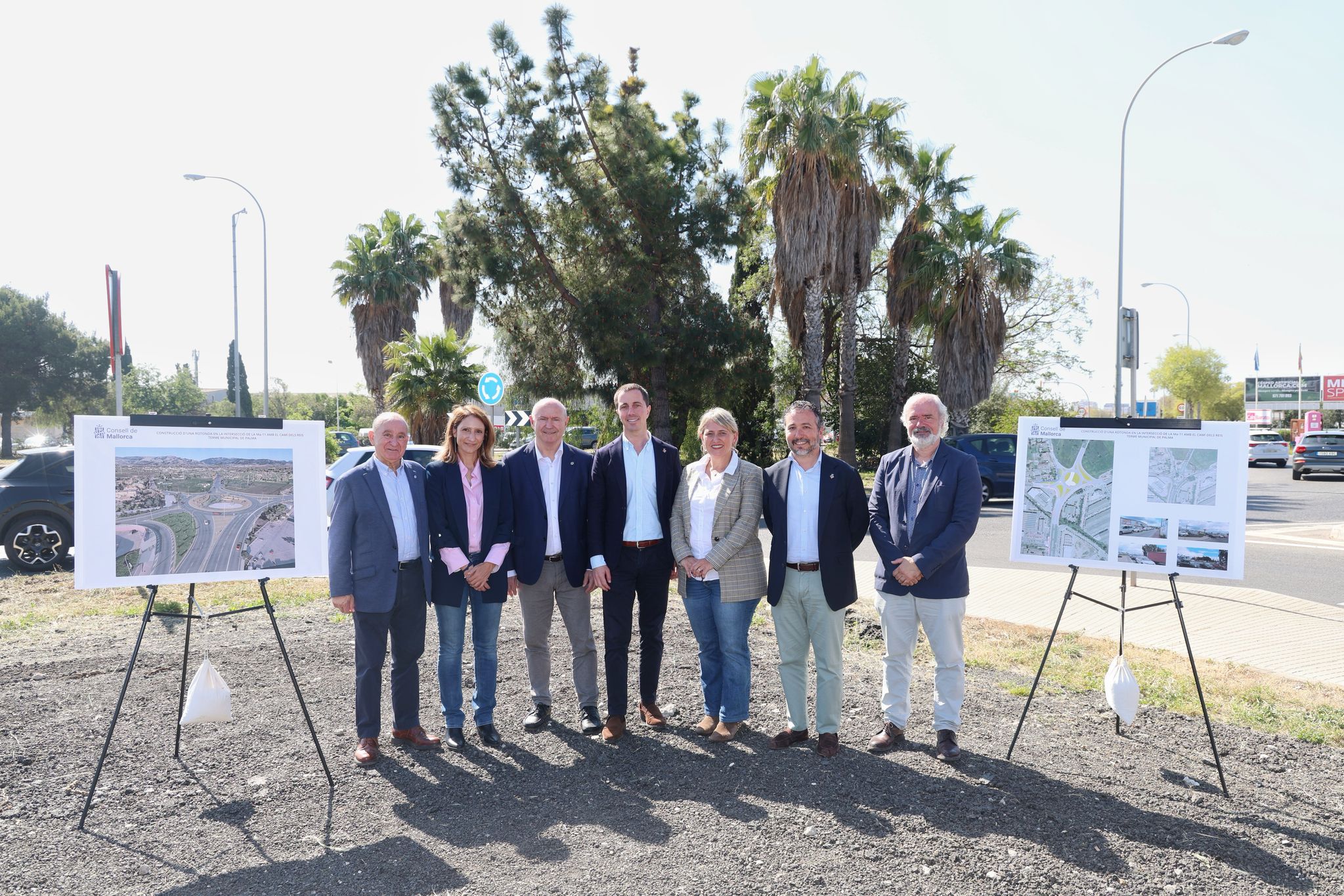 Presentació del projecte de la nova rotonda a la carretera de Sóller.