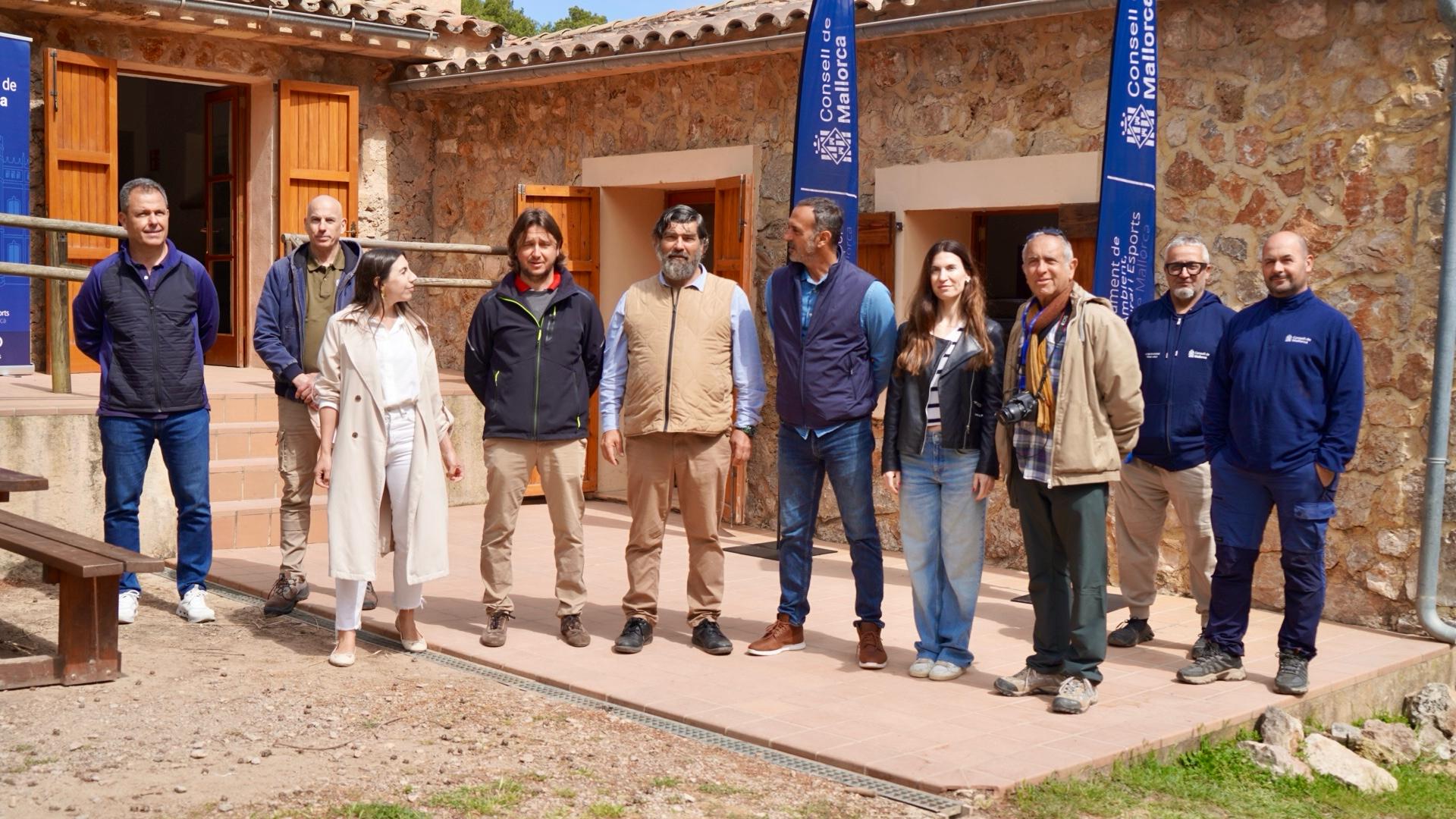 Reapertura del refugio de sa Coma d'en Vidal.