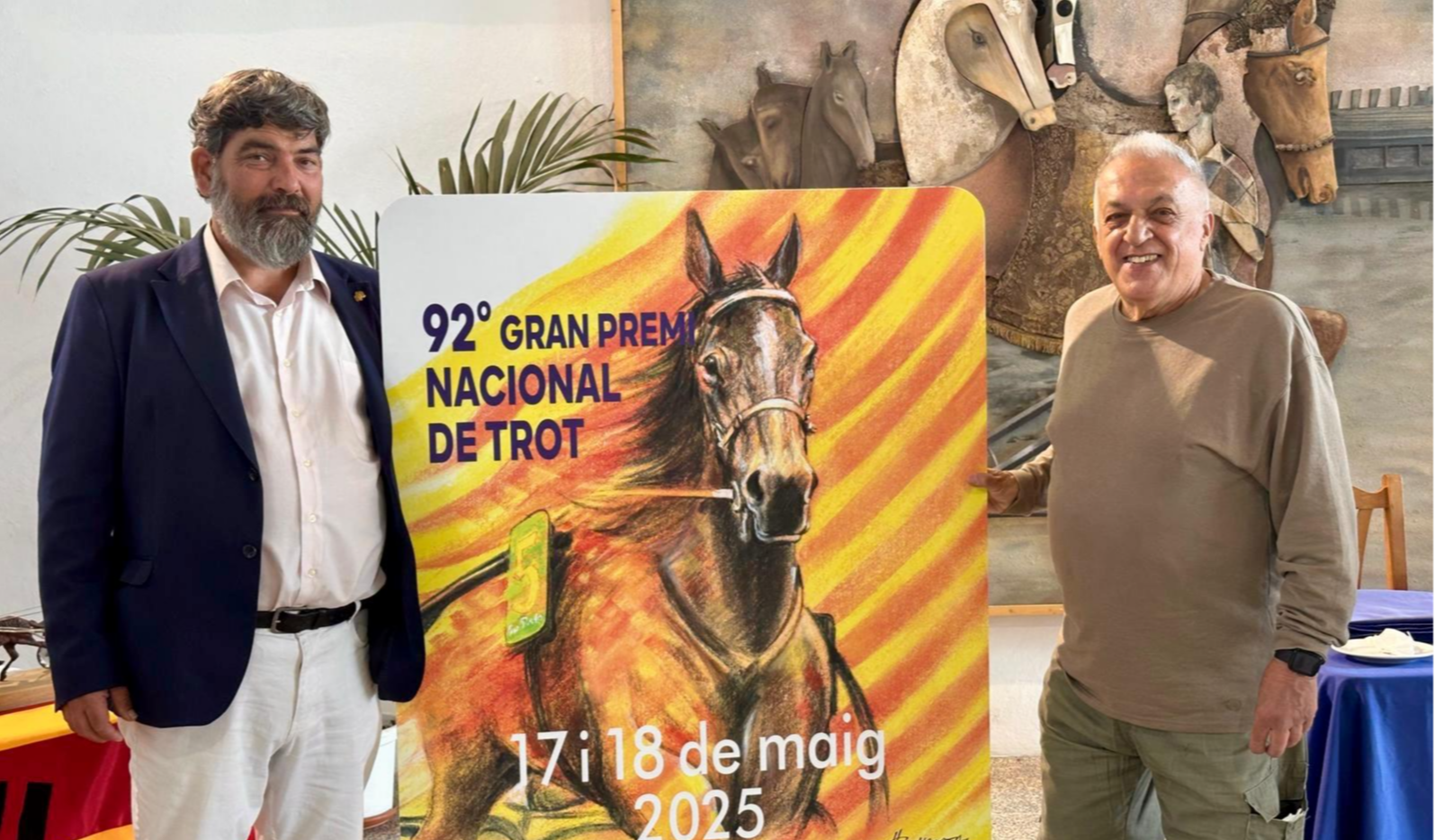 Presentació de la 92a edició del Gran Premi Nacional de Trot.