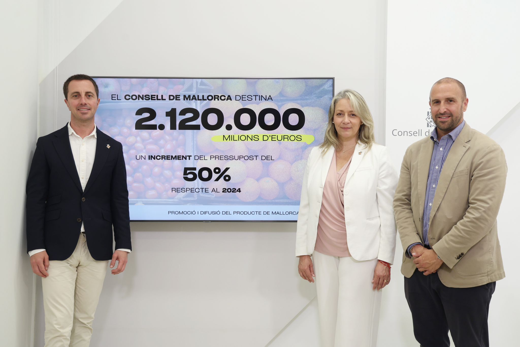Presentació de tres convocatòries de subvencions per promocionar el producte local.