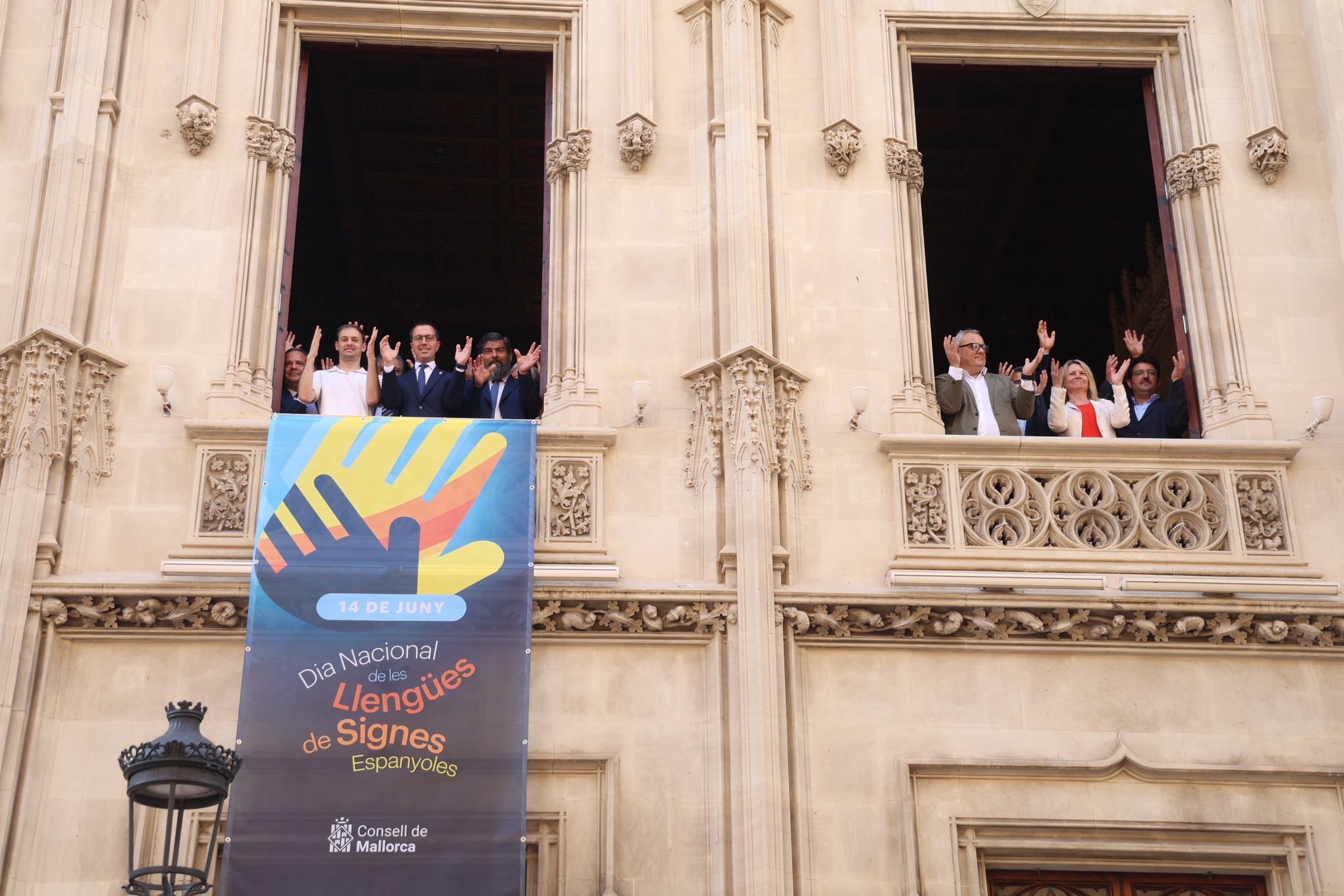 El Consell de Mallorca conmemora el Día Nacional de las Lenguas de Signos españolas.