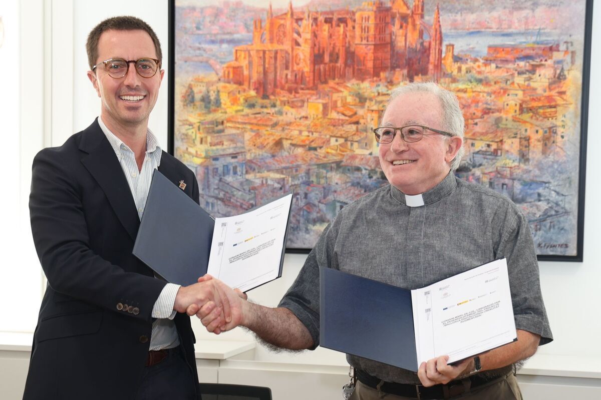 El Consell de Mallorca firma un convenio con la Catedral de Mallorca.