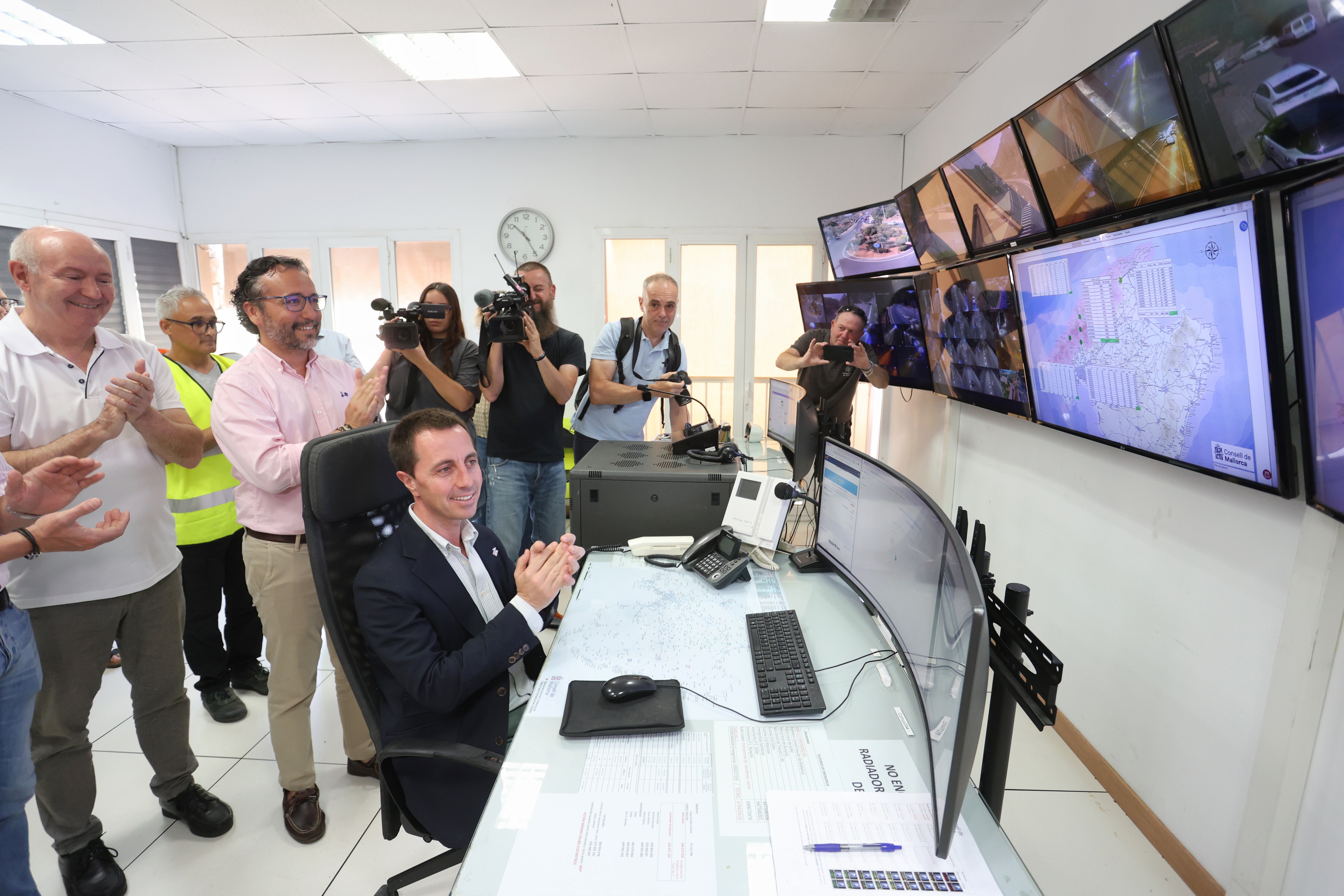 El Consell de Mallorca posa en marxa el monitoratge dels aparcament de Sóller, sa Calobra i cala Tuent.