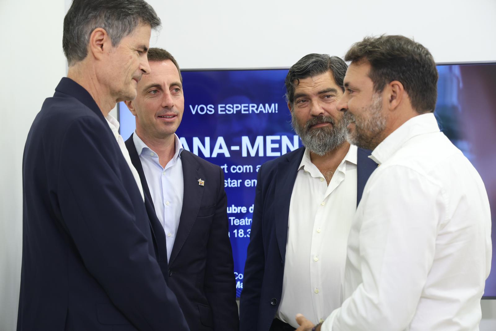 Presentació del cicle divulgatiu sobre esport i salut mental organitzat pel Consell de Mallorca.