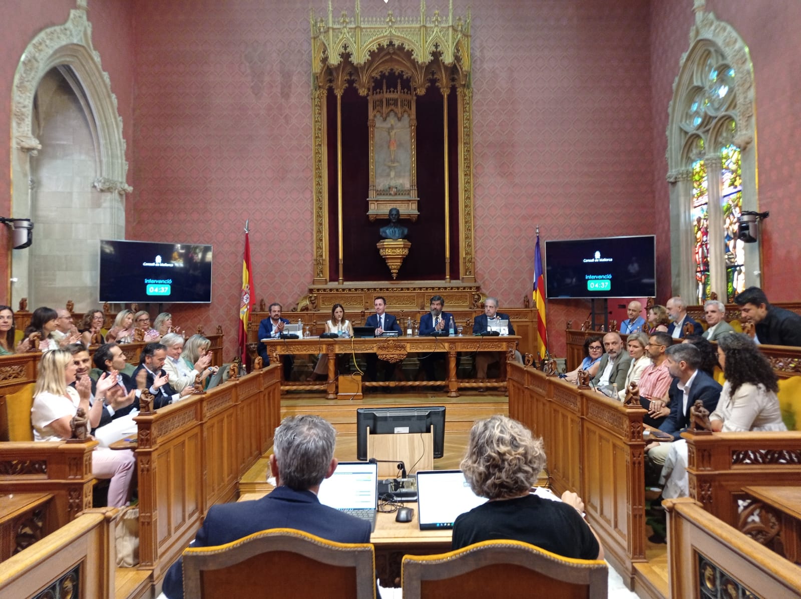 Ple del Consell de Mallorca.
