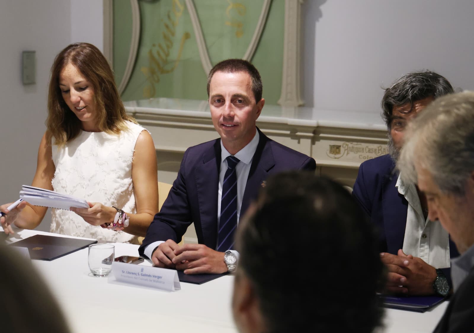 Inicio del curso político en el Consell de Mallorca en un acto celebrado en el Museu de Mallorca.