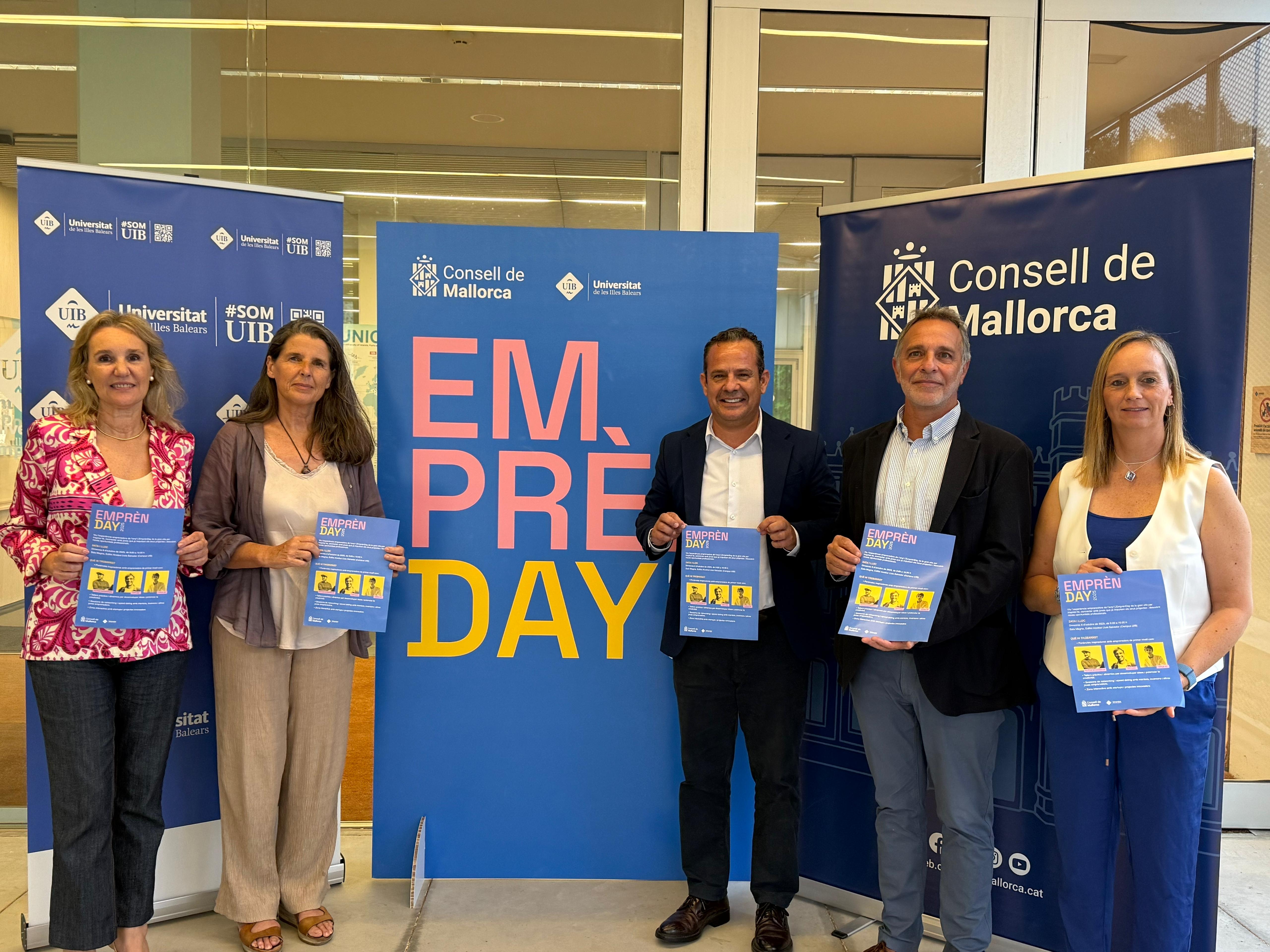 Presentació de l'«Emprènday» a la Universitat de les Illes Balears.