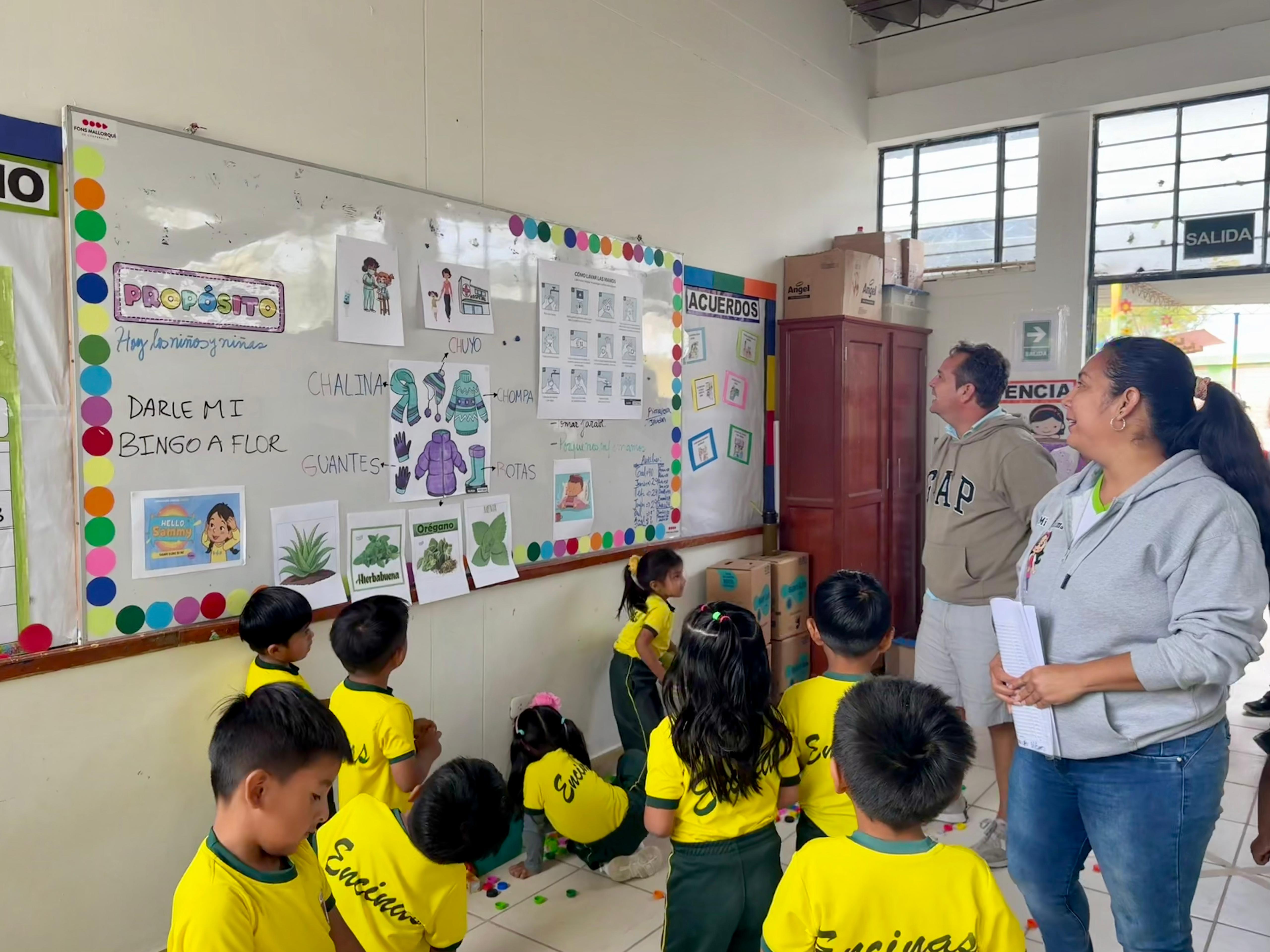 Delegación mallorquina en Perú.