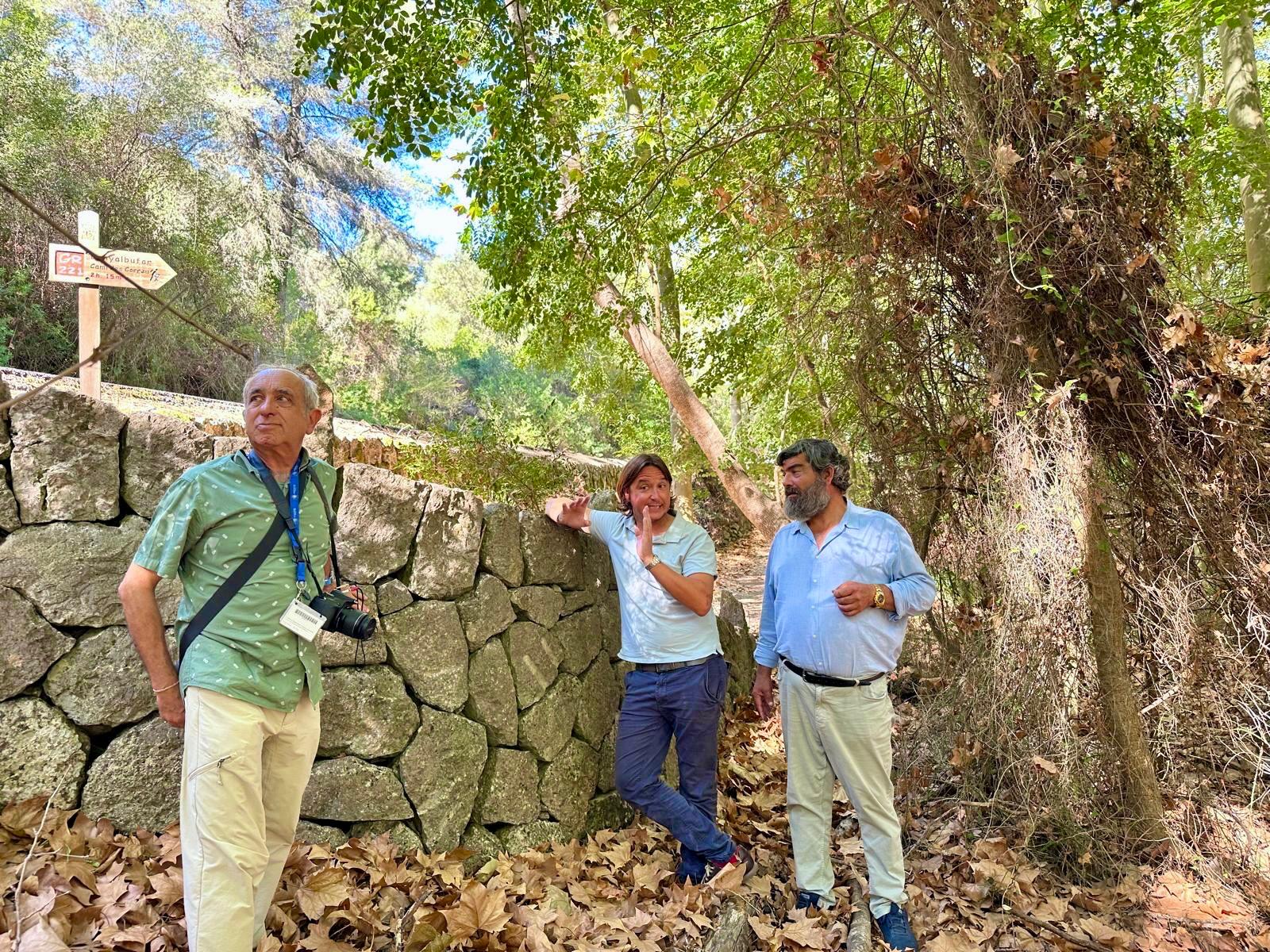 El vicepresidente segundo y consejero de Medio Ambiente, Medio Rural y Deportes, Pedro Bestard, presenta los actos de la Semana Europea del Patrimonio de Piedra en Seco.