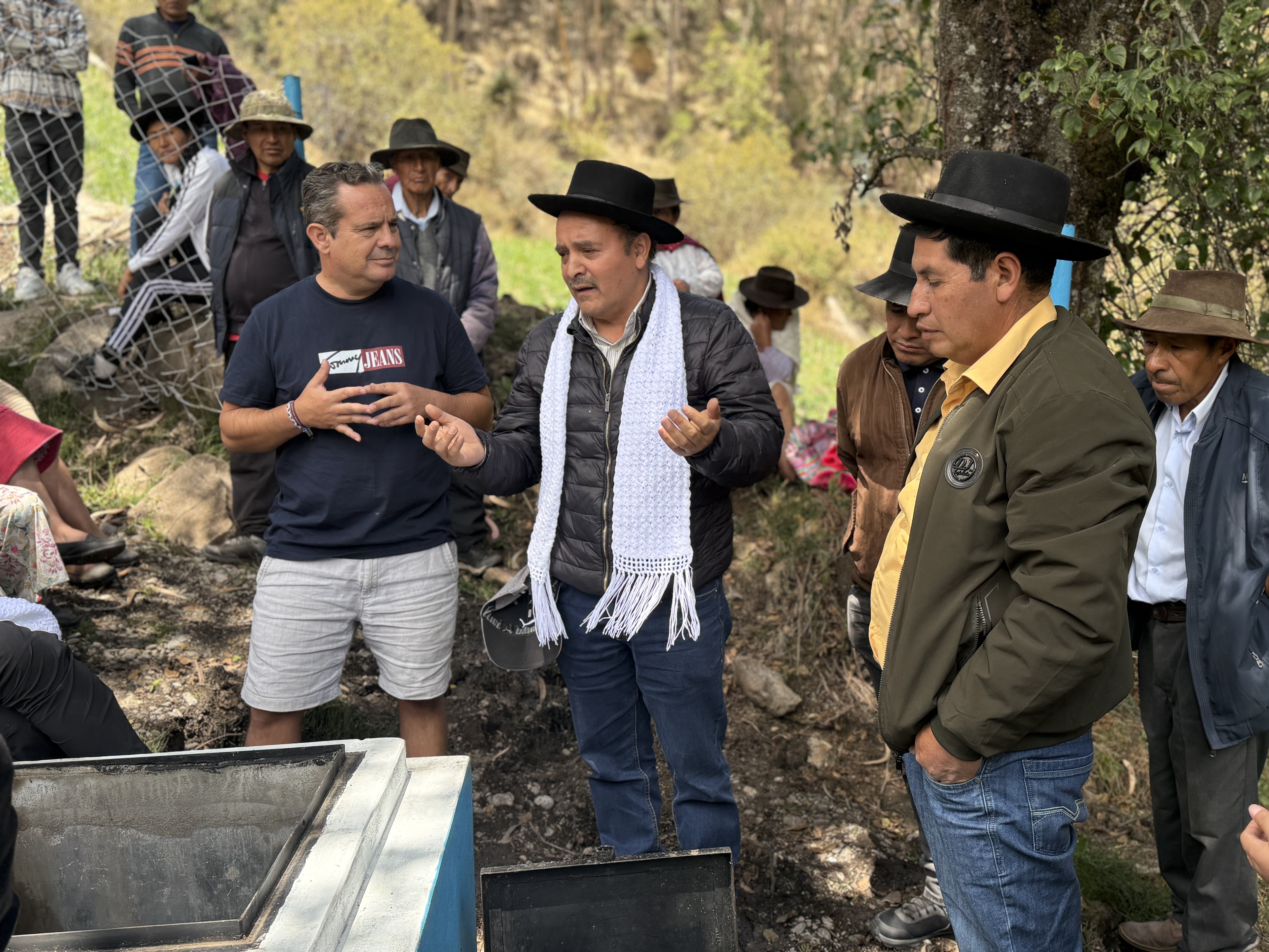 El consejero de Presidencia, Toni Fuster, durante su visita a Perú.