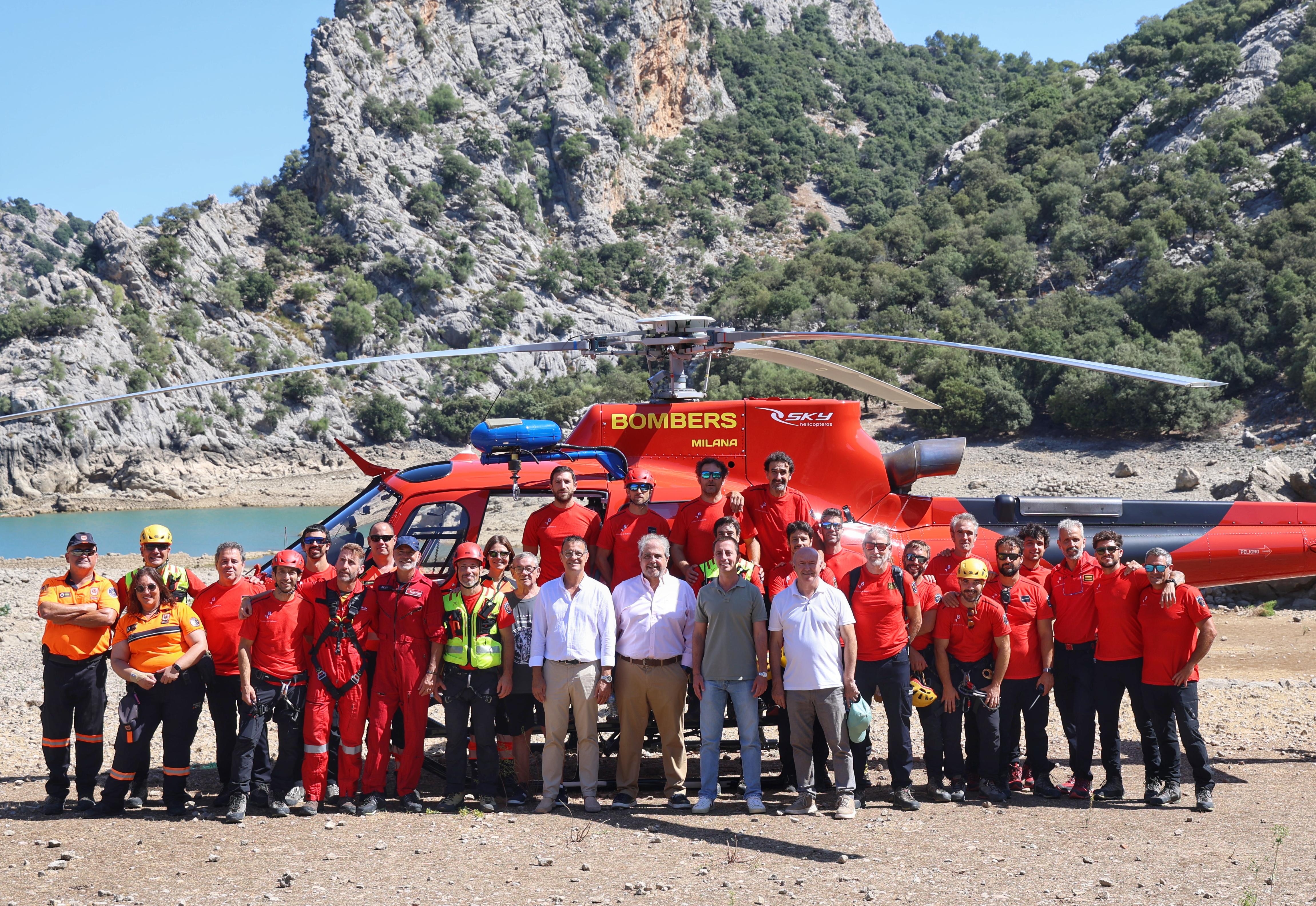 Helicòpter sa Milana.