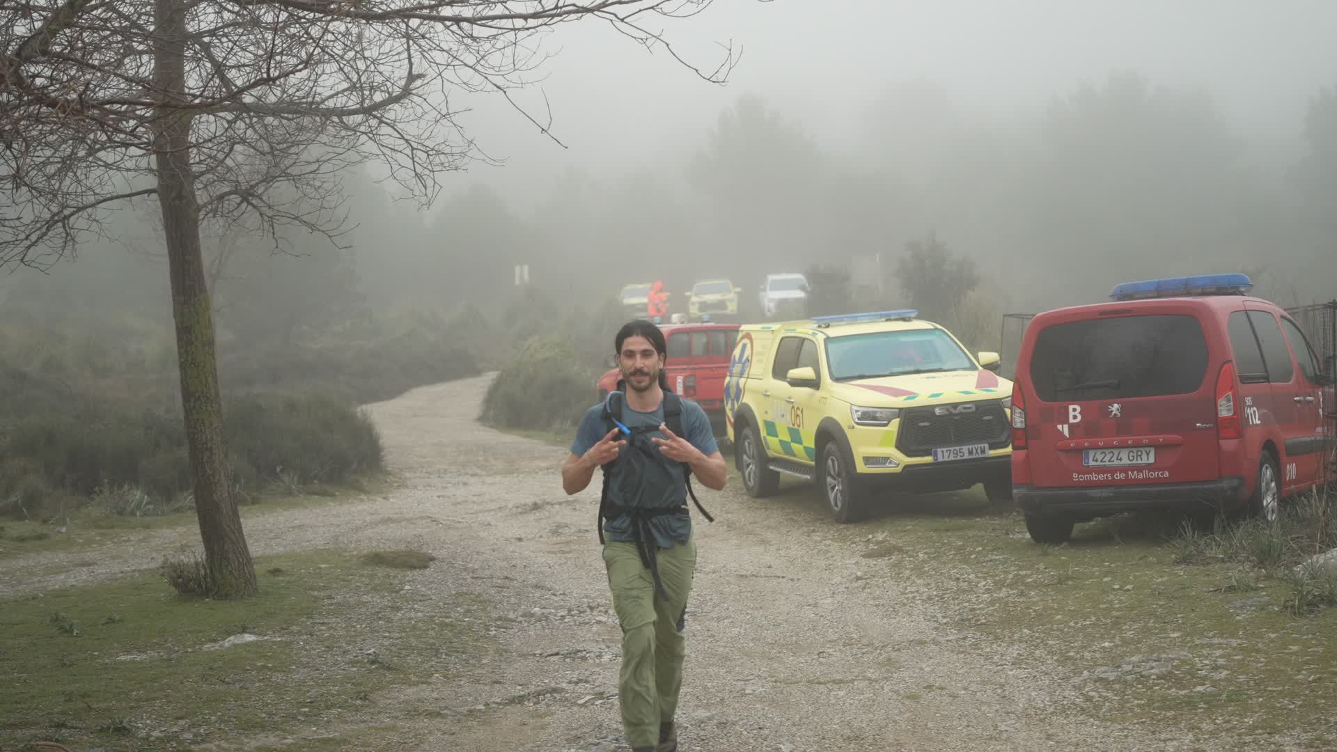 Formación del personal sanitario del 061 por parte de los Bomberos de Mallorca.