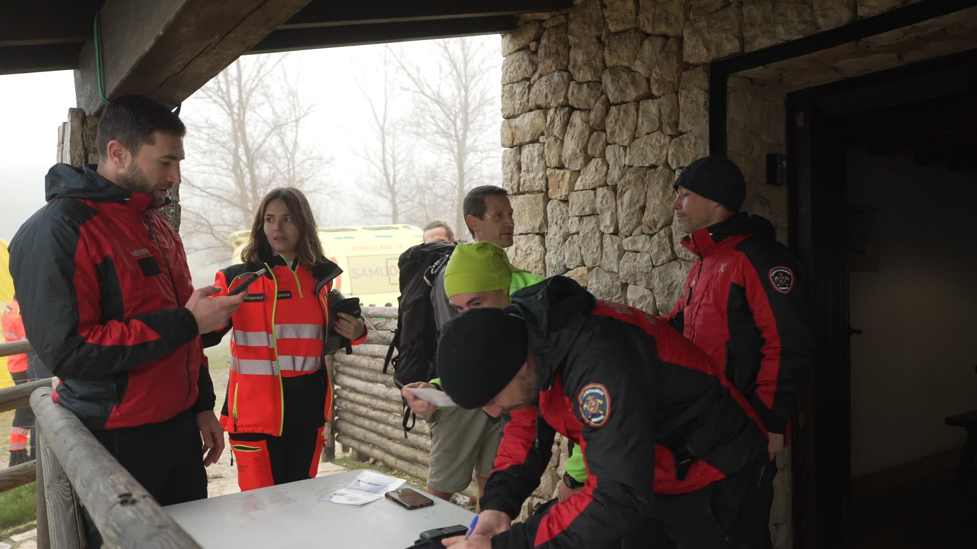 Formación del personal sanitario del 061 por parte de los Bomberos de Mallorca.