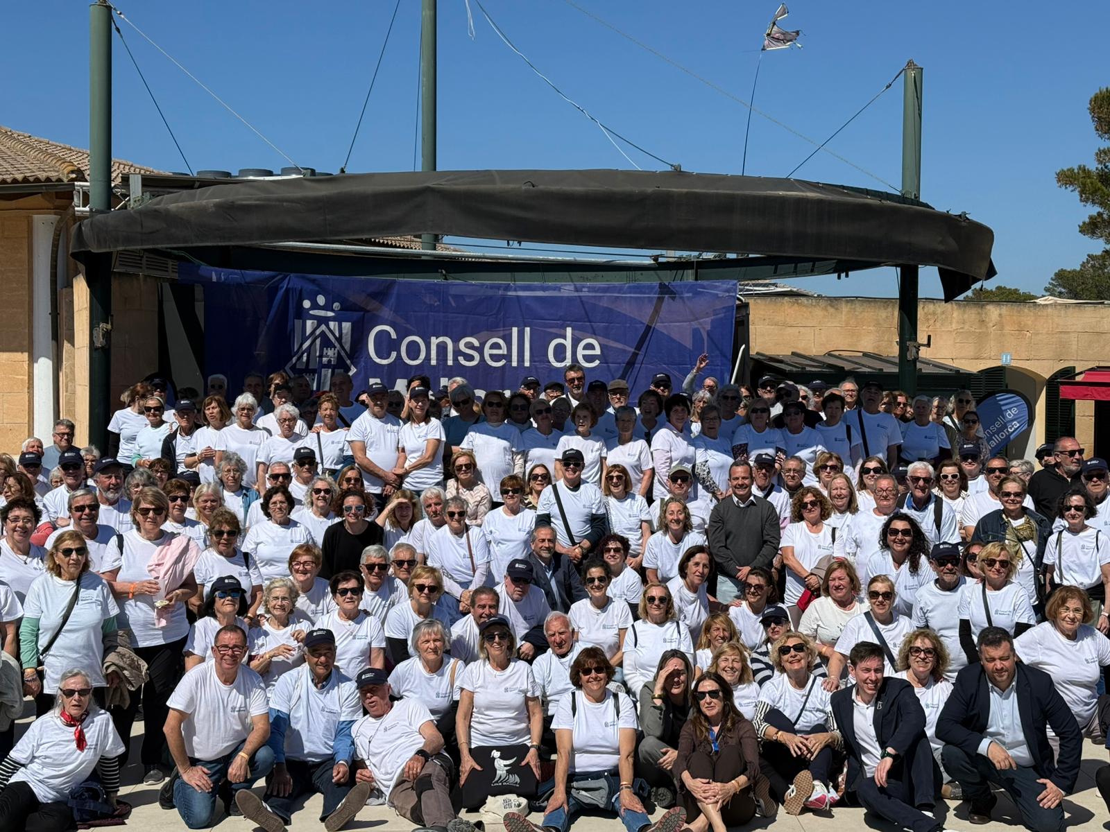 Inici de les Estades per a la Gent Gran del Consell de Mallorca a la Colònia de Sant Jordi.