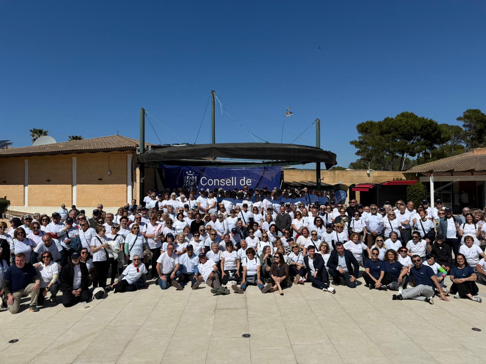 Inici de les Estades per a la Gent Gran del Consell de Mallorca a la Colònia de Sant Jordi.