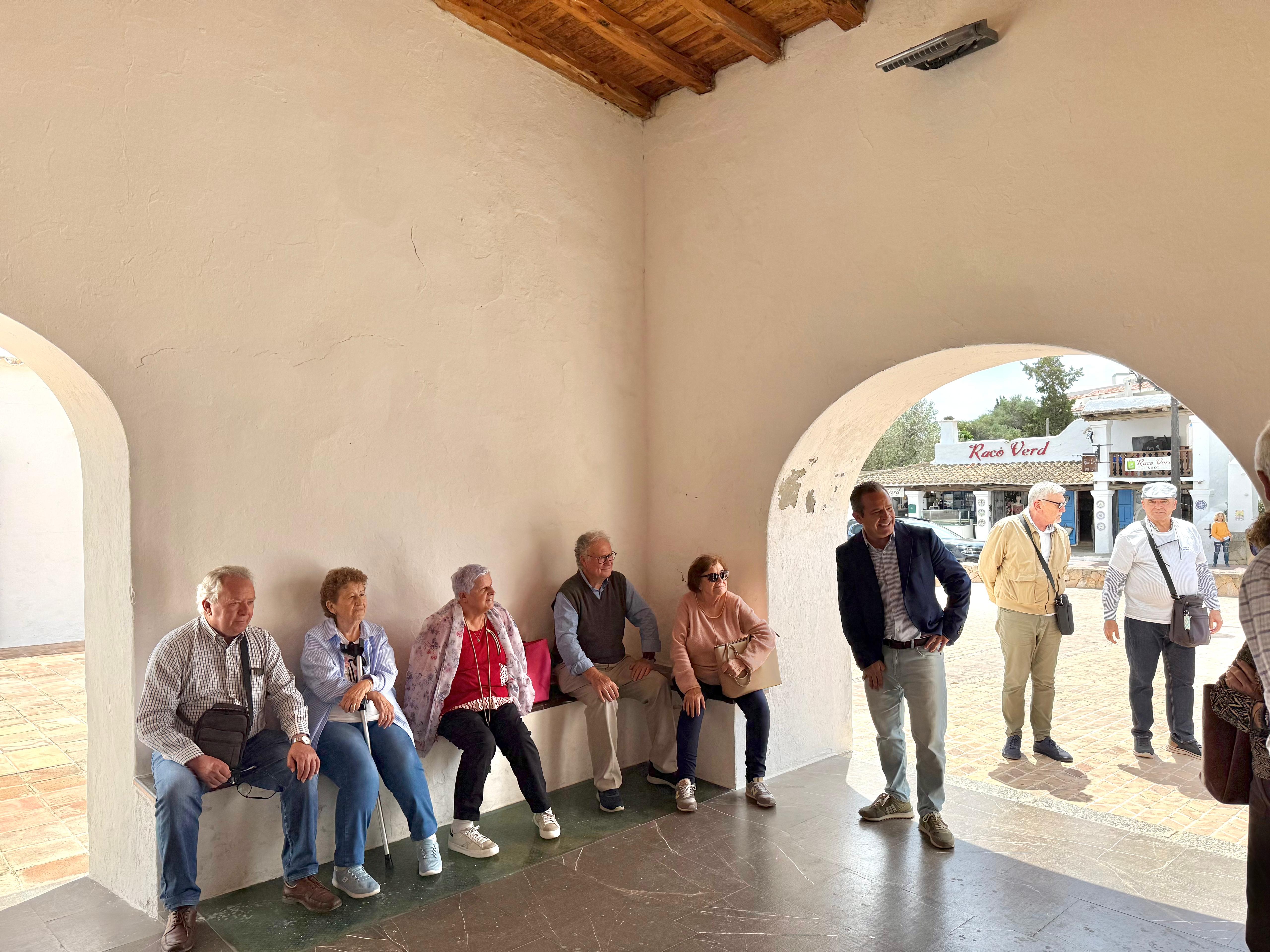 Viatge cultural a Eivissa i Formentera organitzat pel Consell de Mallorca.