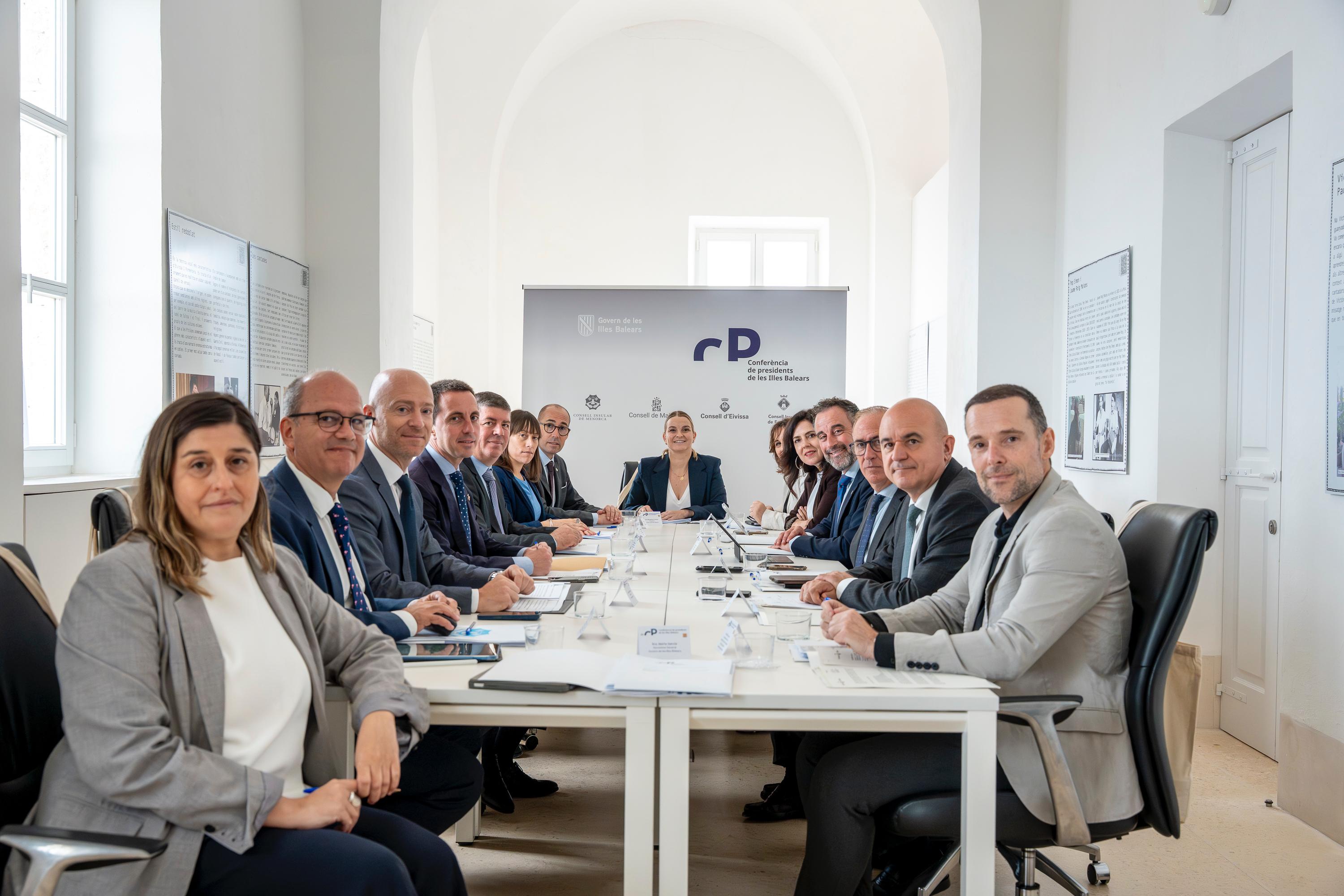 Quarta conferència de presidents de l’XI legislatura a Formentera.