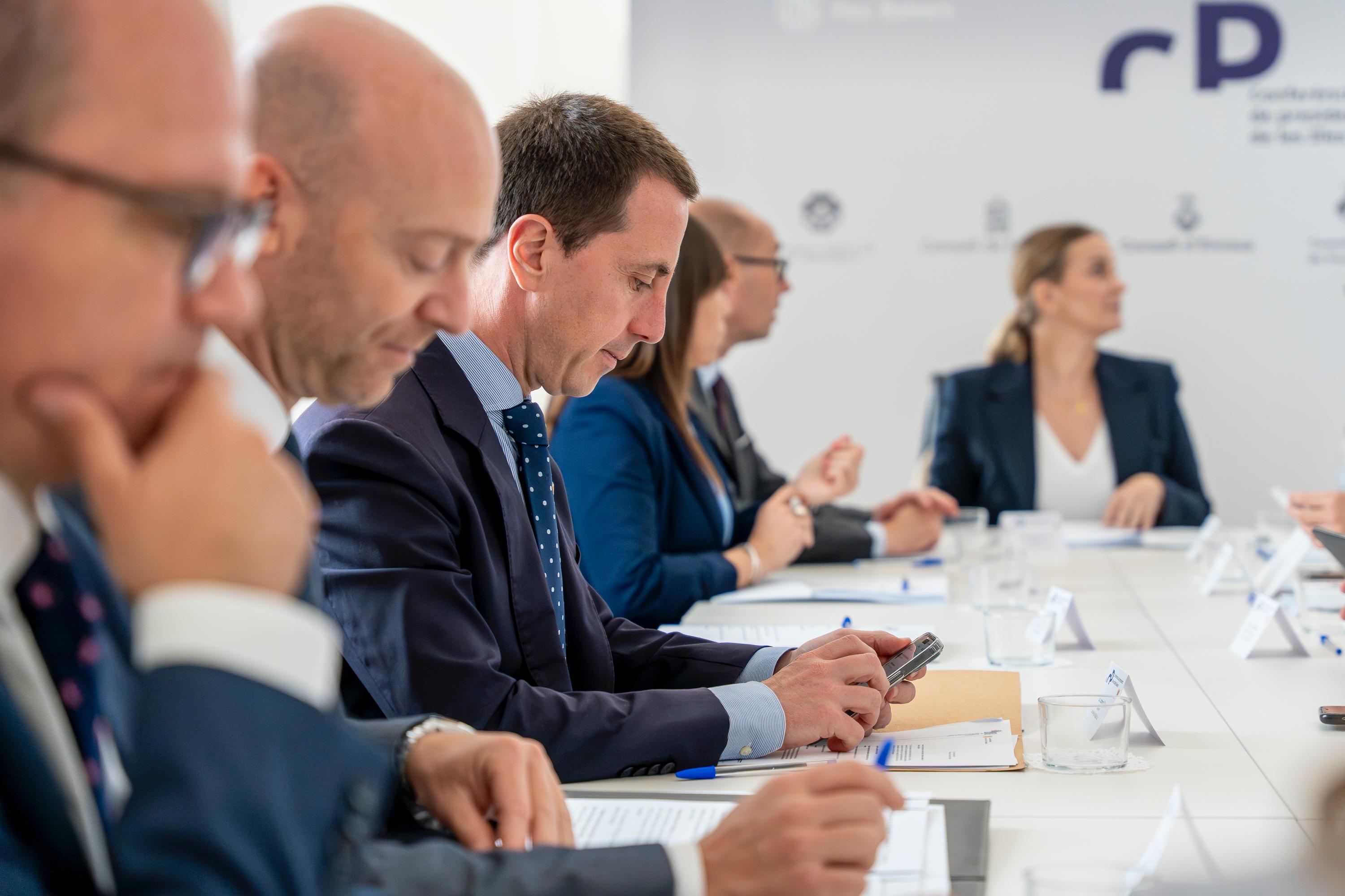Quarta conferència de presidents de l’XI legislatura a Formentera.