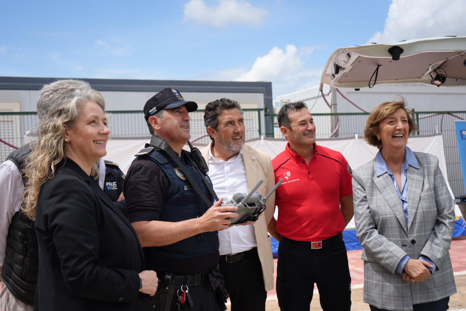 Presentació de la Unitat de Drons de la Policia Local de Calvià.