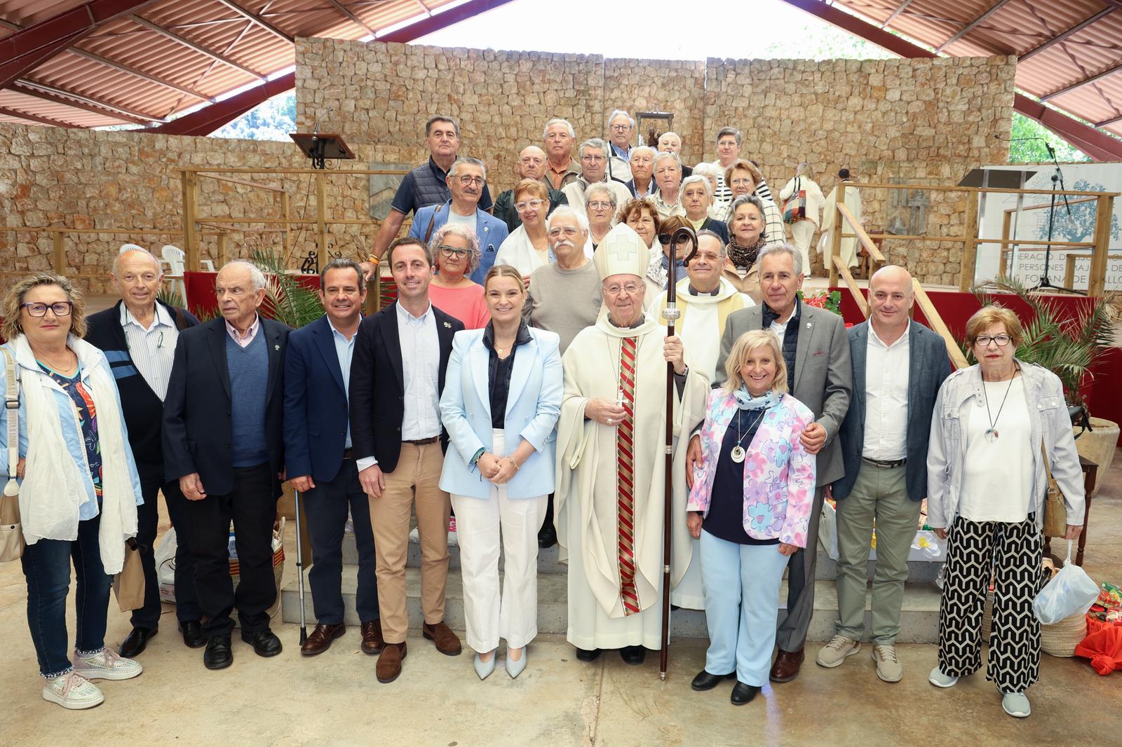 Trobada de la Federació d’Associacions de Pensionistes, Jubilats i Persones Majors de Mallorca a Lluc.