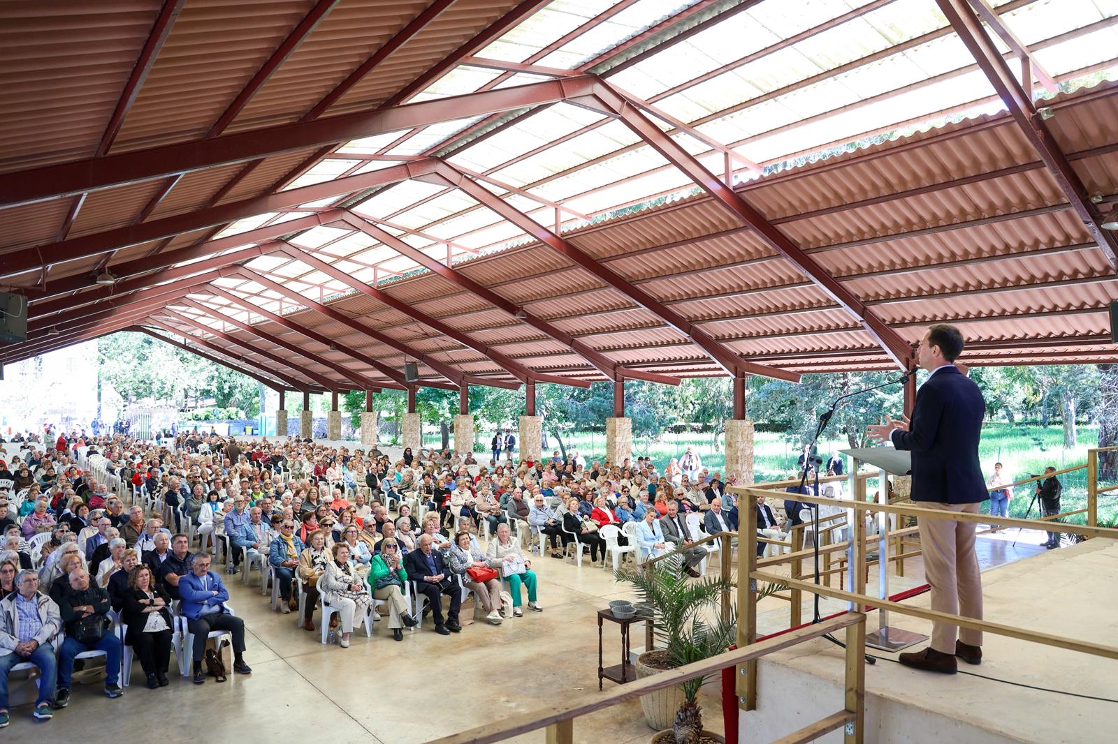 Trobada de la Federació d’Associacions de Pensionistes, Jubilats i Persones Majors de Mallorca a Lluc.