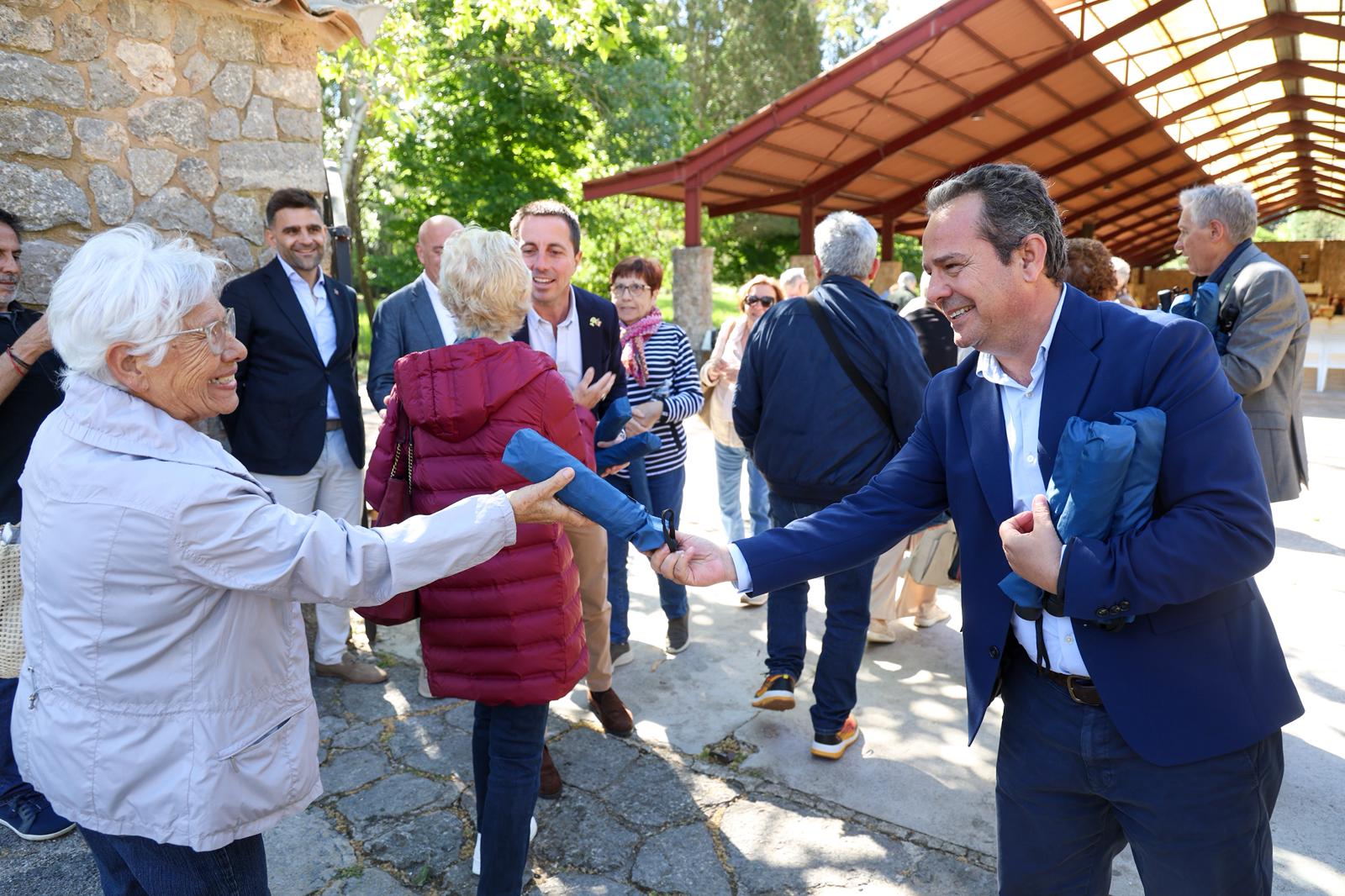 Trobada de la Federació d’Associacions de Pensionistes, Jubilats i Persones Majors de Mallorca a Lluc.