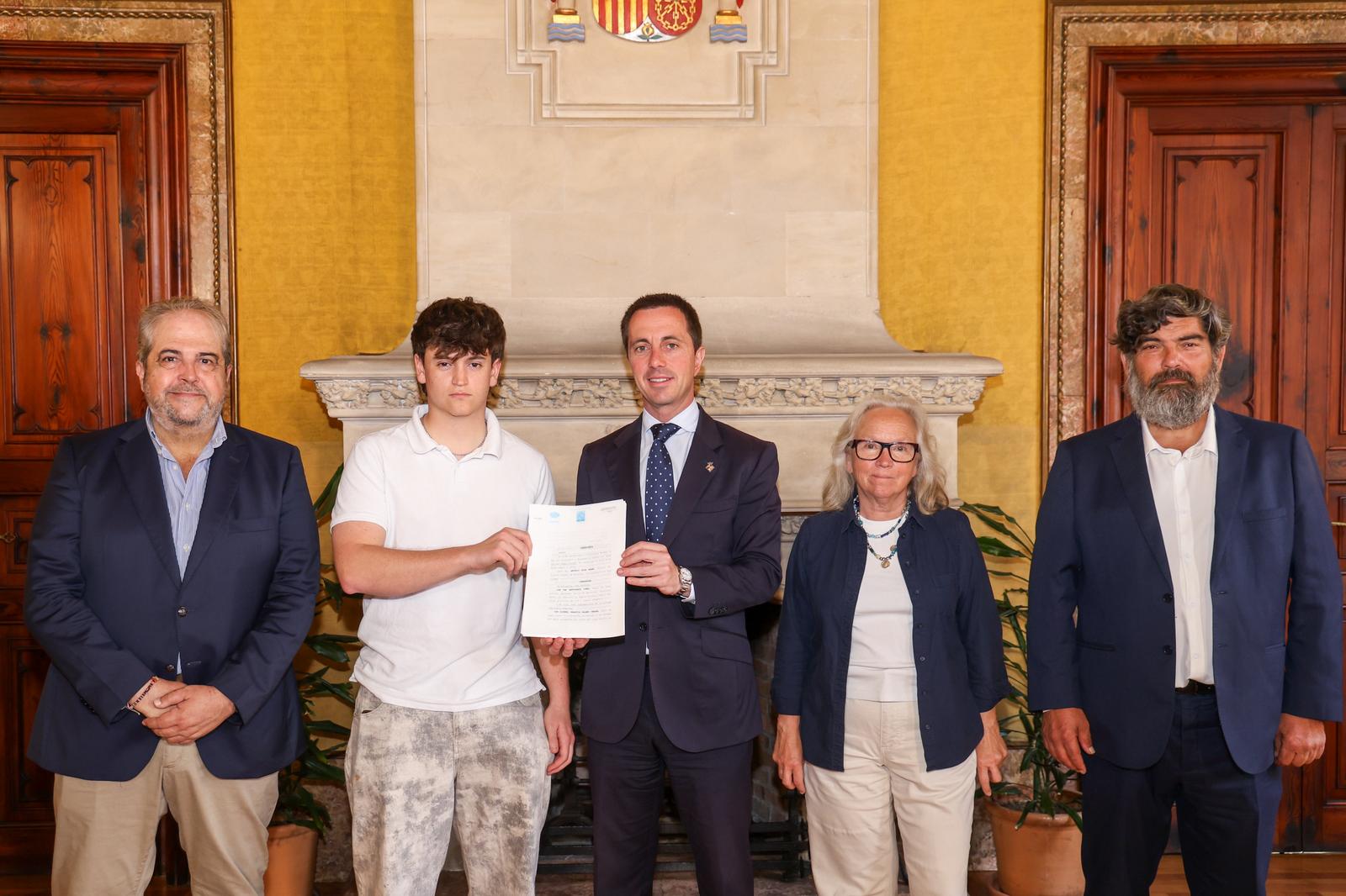 Formalización del acto de compra de la barca de bou Rafael.