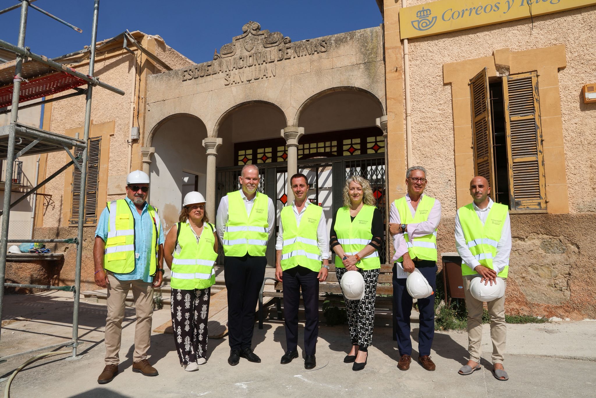 Visita als diferents projectes que es duen a terme a Sant Joan mitjançant el Pla d'Obres i Serveis 2024/2025.