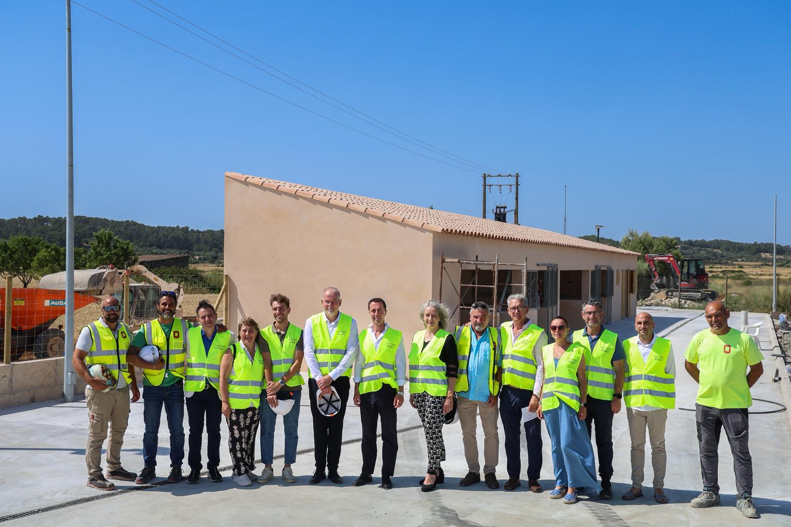 Visita als diferents projectes que es duen a terme a Sant Joan mitjançant el Pla d'Obres i Serveis 2024/2025.