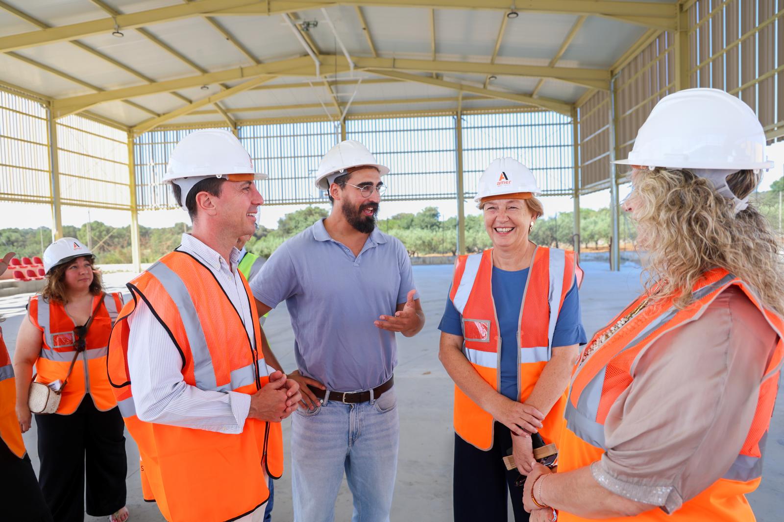 El president del Consell de Mallorca, Llorenç Galmés, visita Llubí.