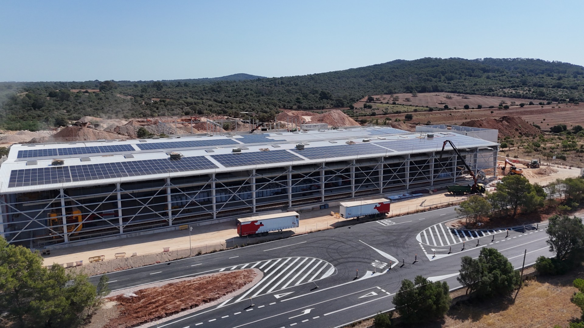 La nova planta de compostatge de FORM de Llucmajor.
