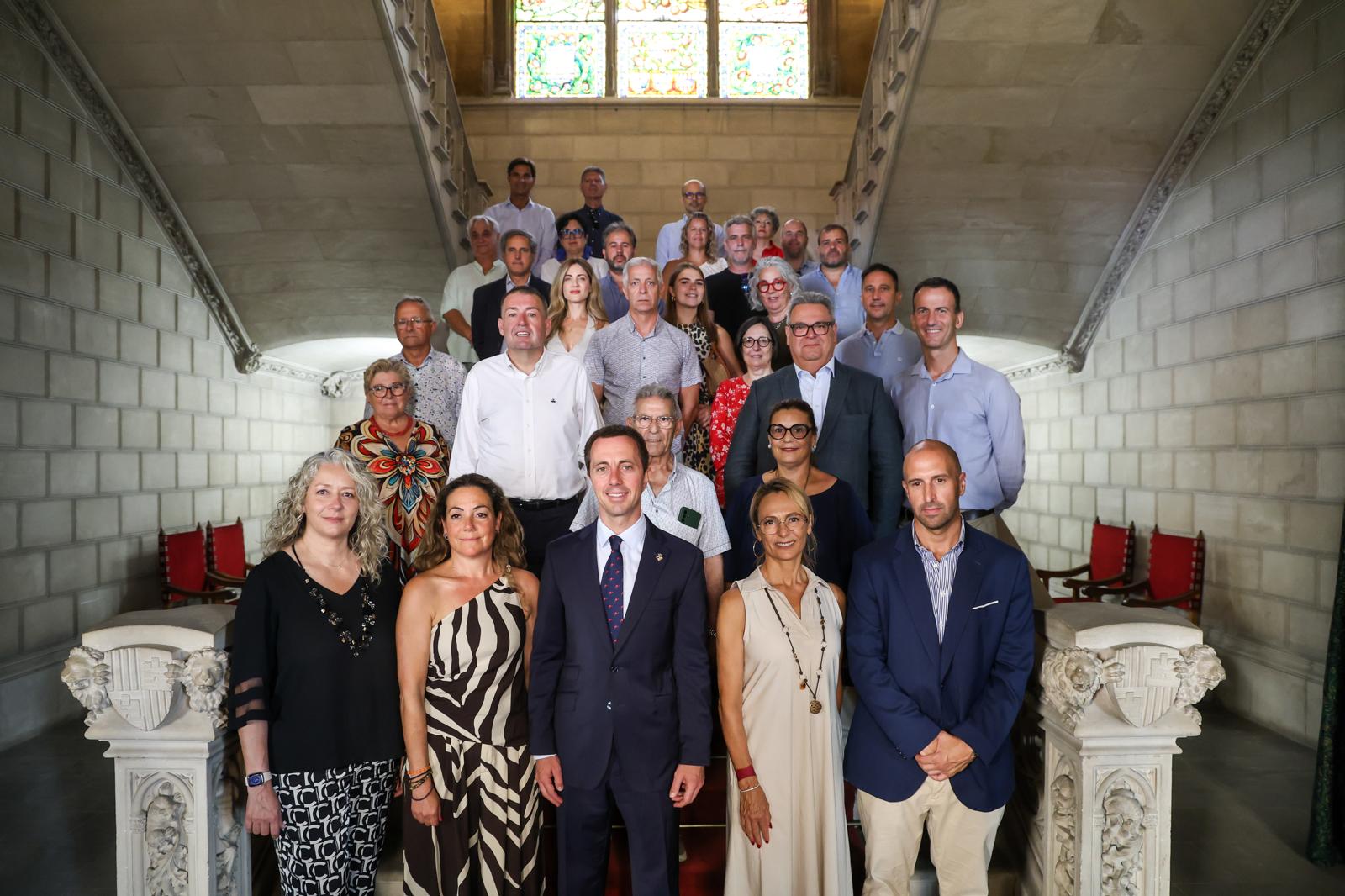 Recepció dels guardonats de la Gala del Comerç de Mallorca 2026.