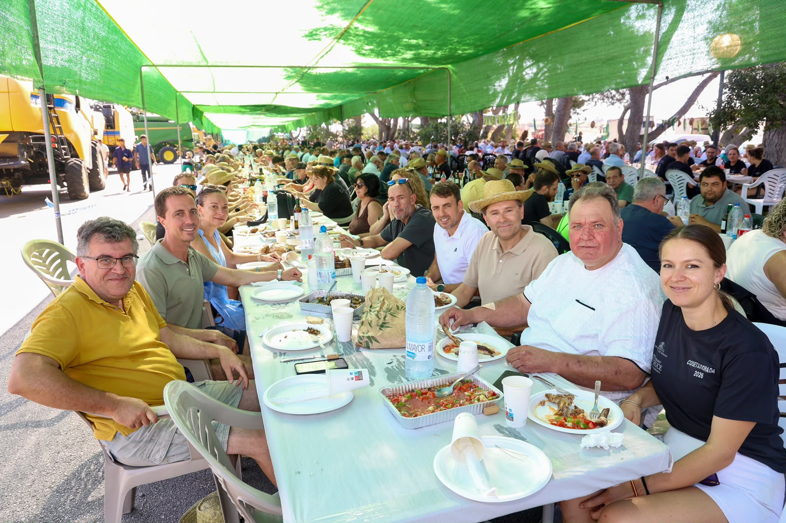 El president del Consell de Mallorca, Llorenç Galmés, a la Festa del Batre de Vilafranca.